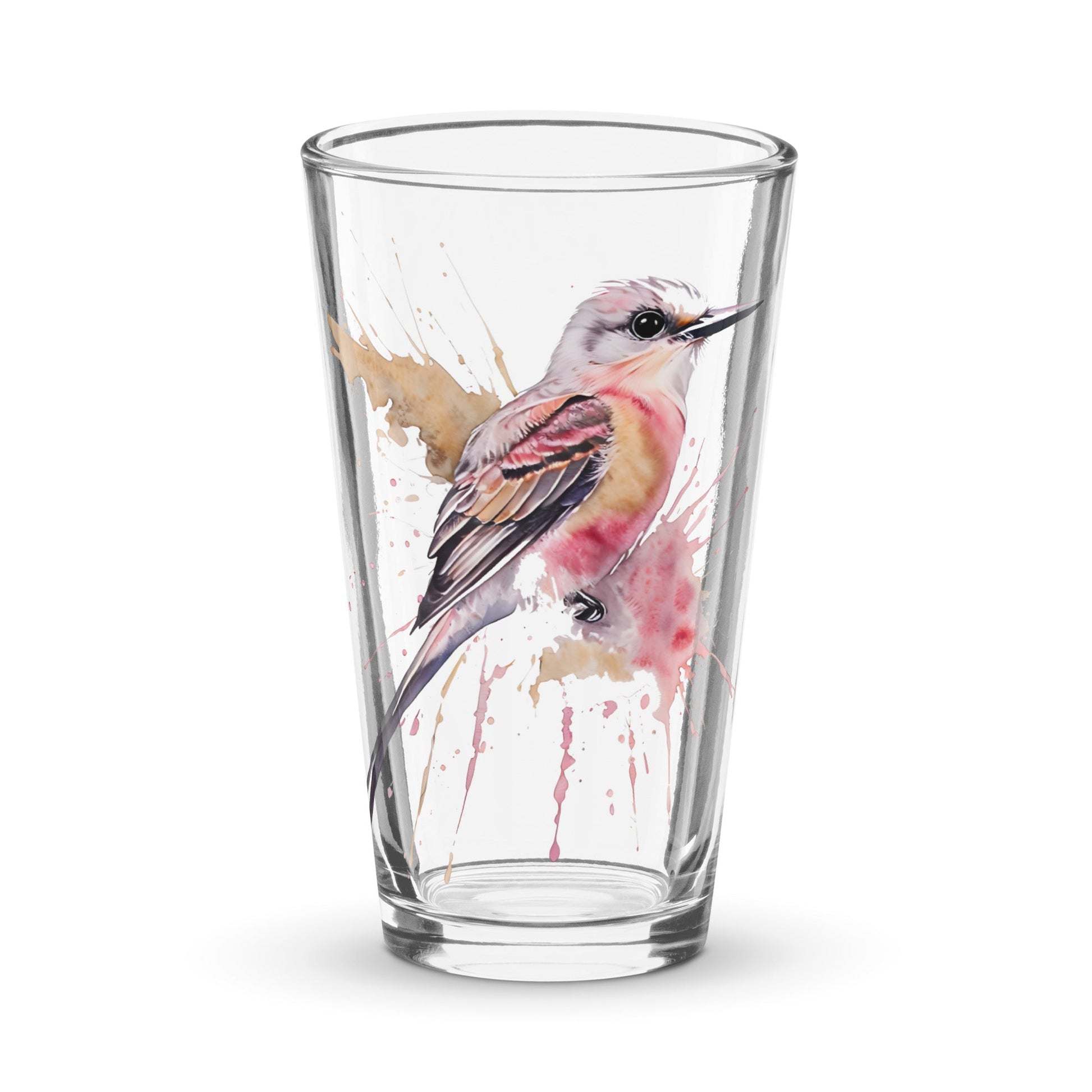 Scissor - Tailed Flycatcher Pint Glass - Beer Glass - Discovery Co.