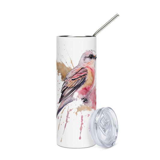 Scissor - Tailed Flycatcher Stainless Steel Tumbler - Steel Tumbler - Discovery Co.