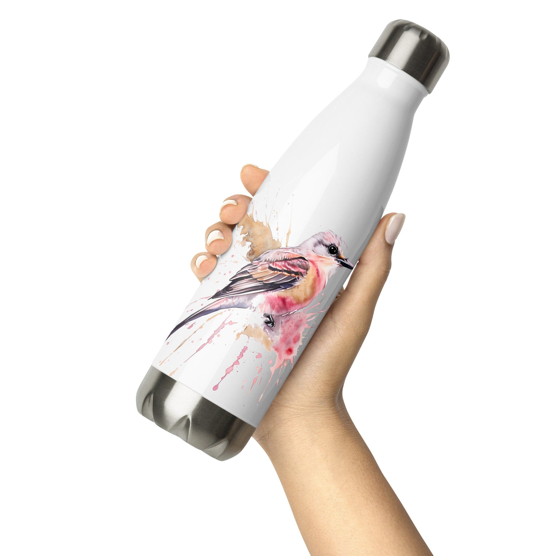 Scissor - Tailed Flycatcher Stainless Steel Water Bottle - Stainless Steel Water Bottle - Discovery Co.