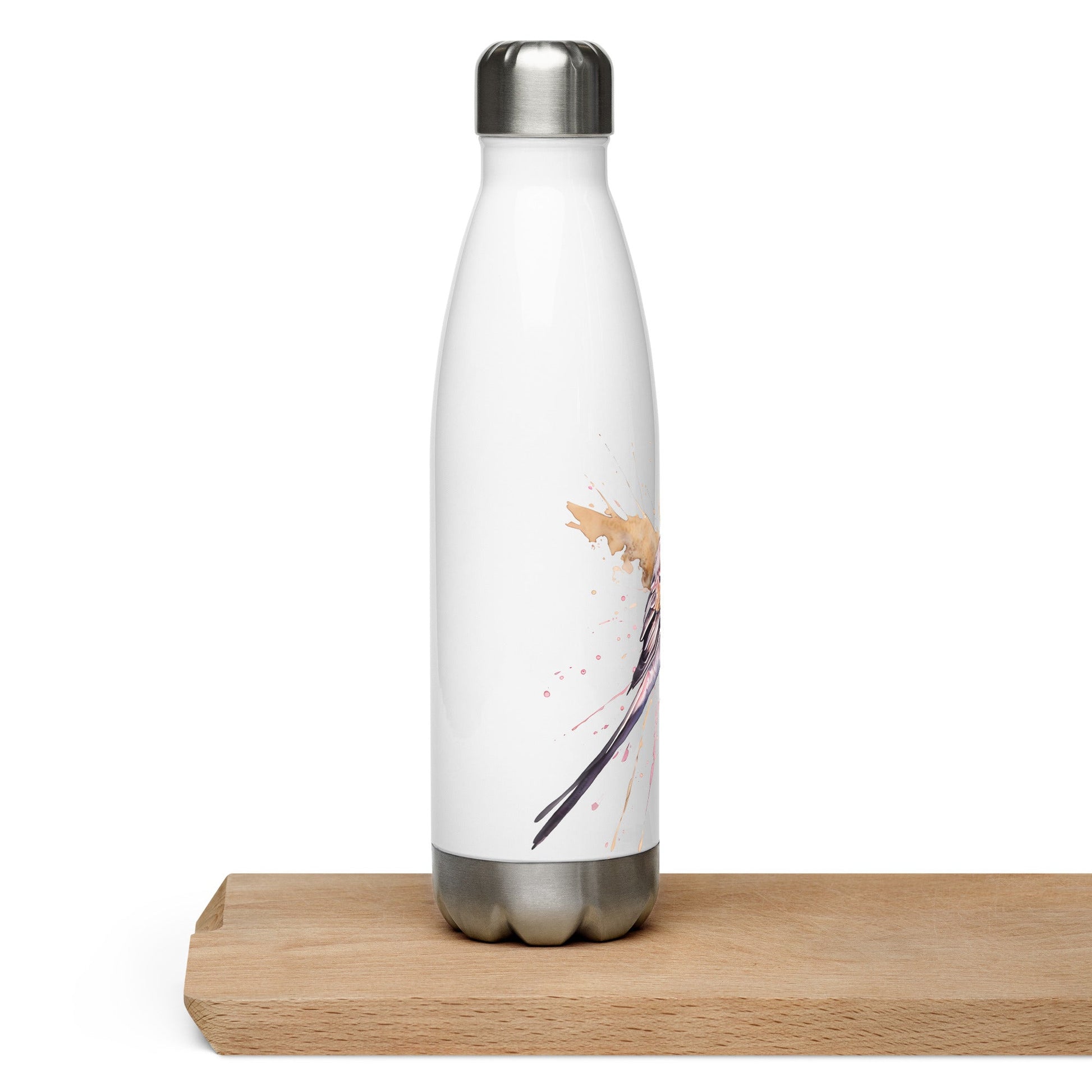 Scissor - Tailed Flycatcher Stainless Steel Water Bottle - Stainless Steel Water Bottle - Discovery Co.