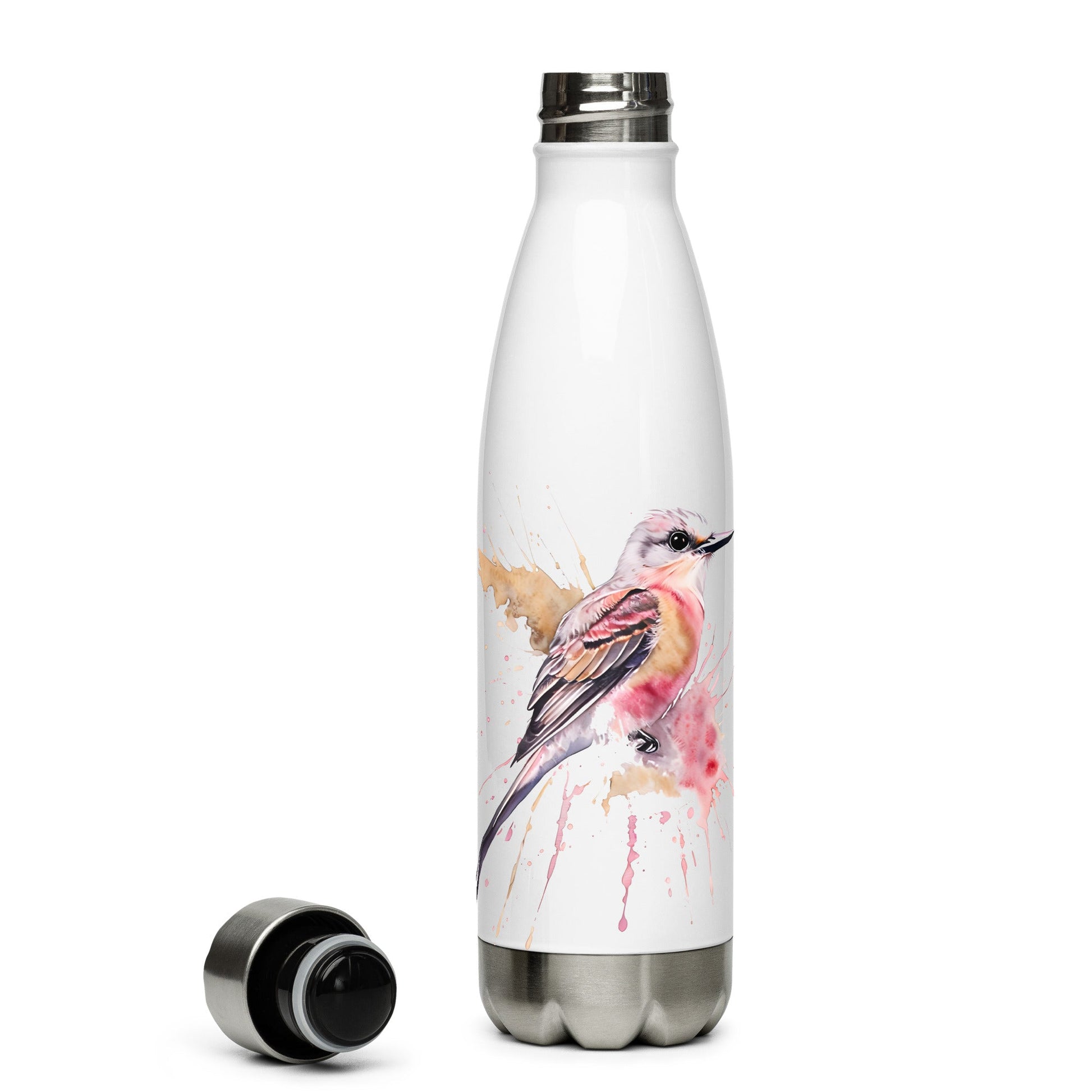 Scissor - Tailed Flycatcher Stainless Steel Water Bottle - Stainless Steel Water Bottle - Discovery Co.