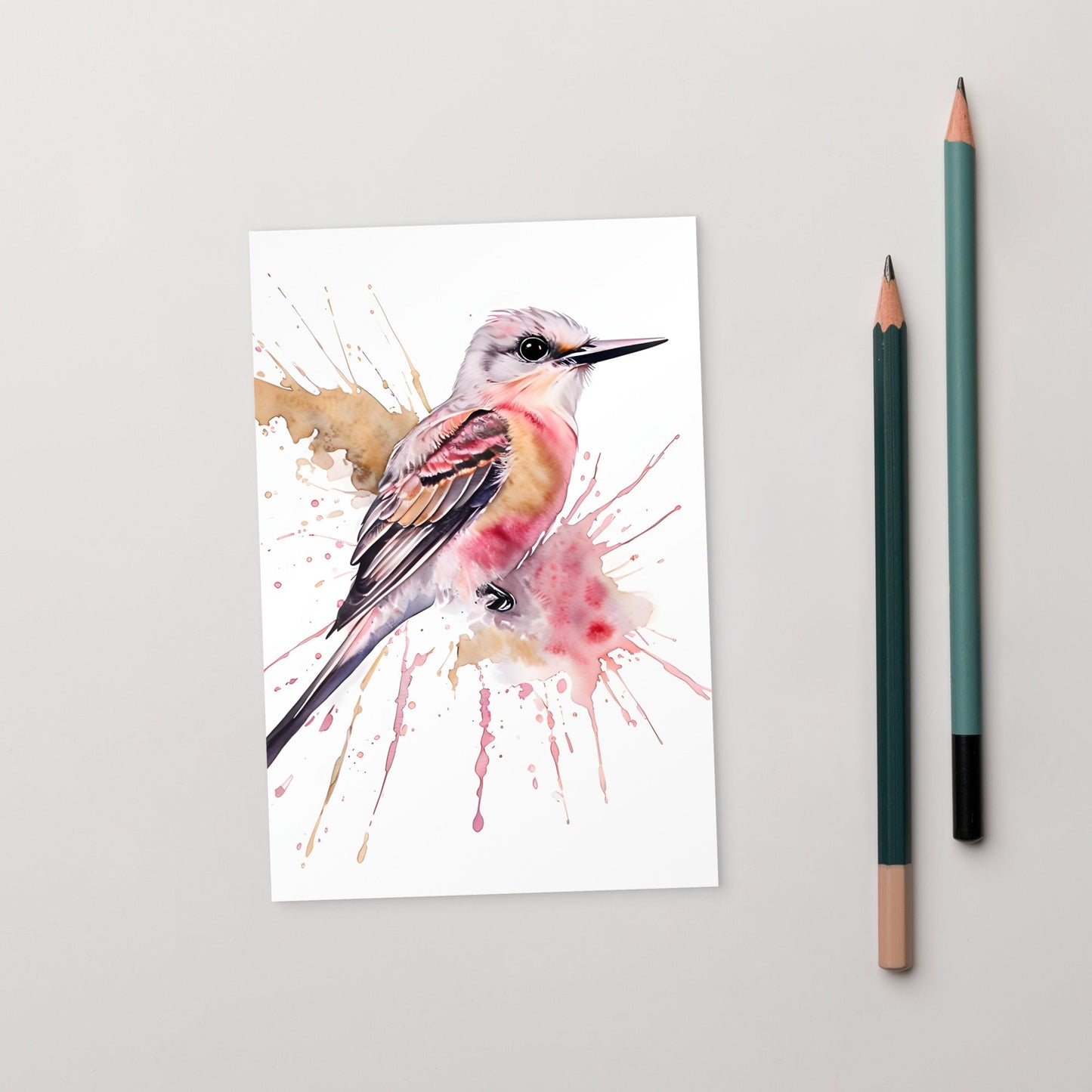 Scissor - Tailed Flycatcher Standard Postcard - Post Cards - Discovery Co.