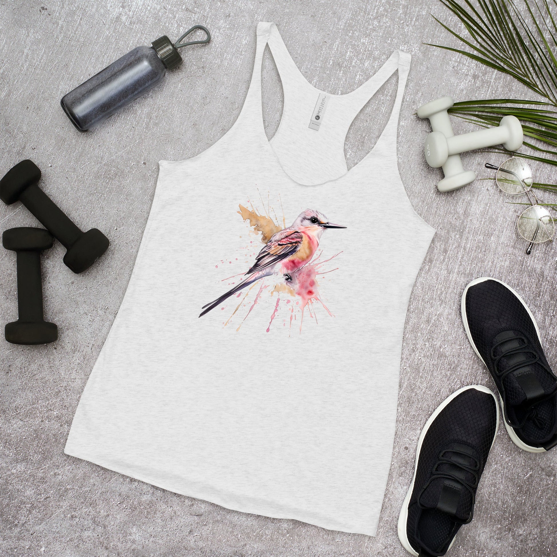 Scissor - Tailed Flycatcher Women's Racerback Tank - Women's Shirts - Discovery Co.