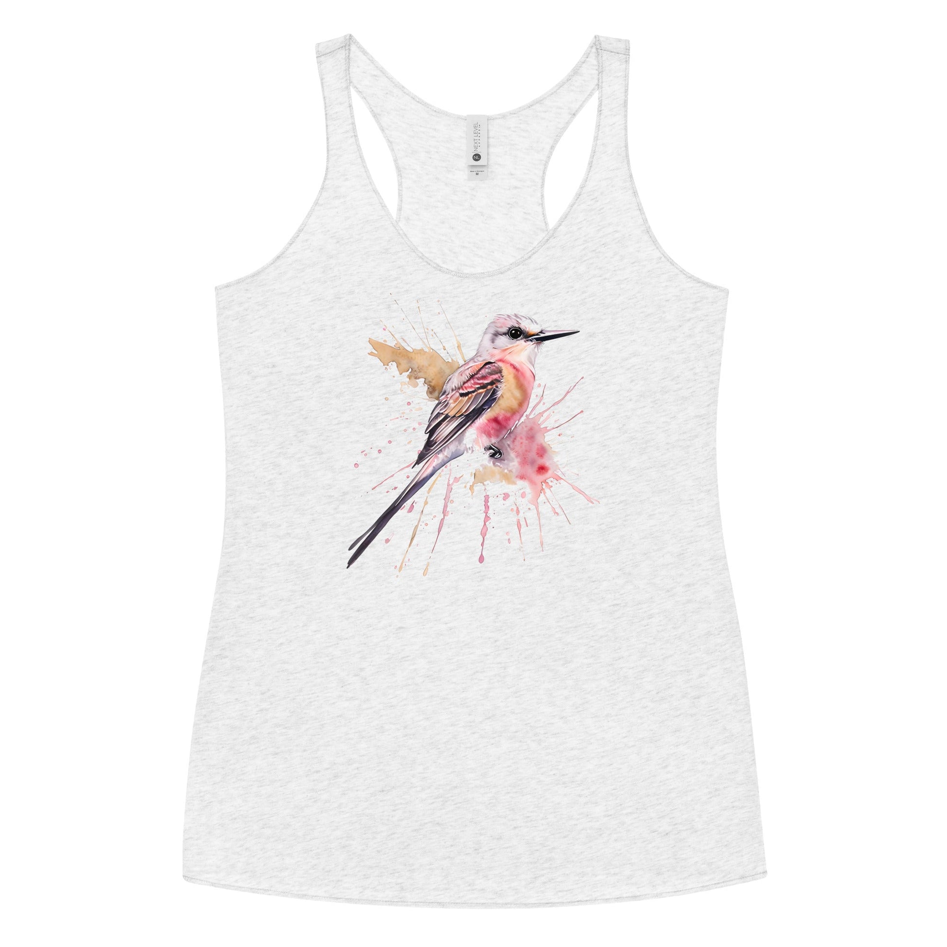 Scissor - Tailed Flycatcher Women's Racerback Tank - Women's Shirts - Discovery Co.