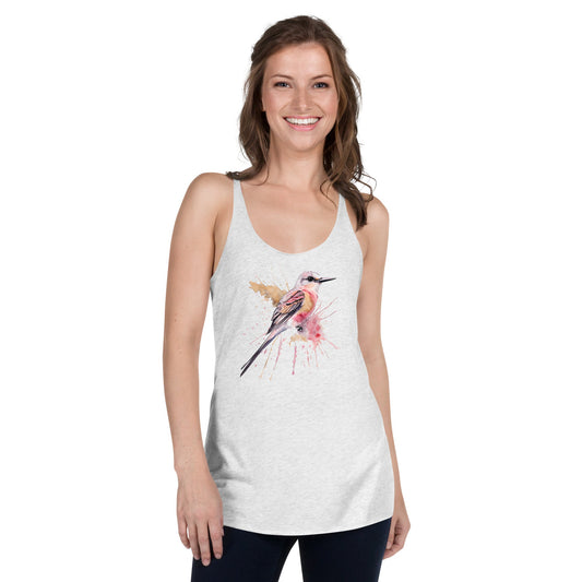 Scissor - Tailed Flycatcher Women's Racerback Tank - Women's Shirts - Discovery Co.