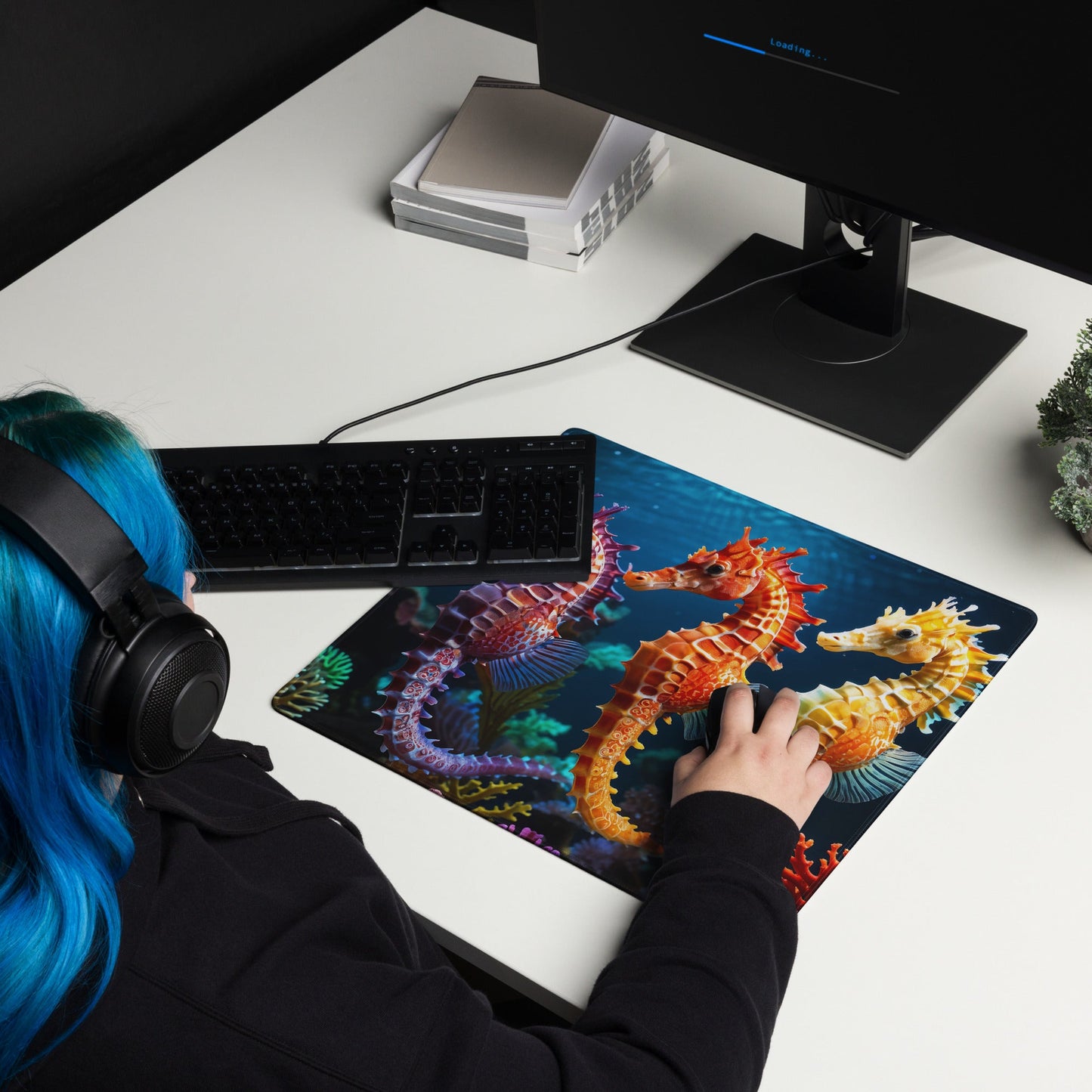 Seahorse Gaming Mouse Pad - Mouse Pads - Discovery Co.