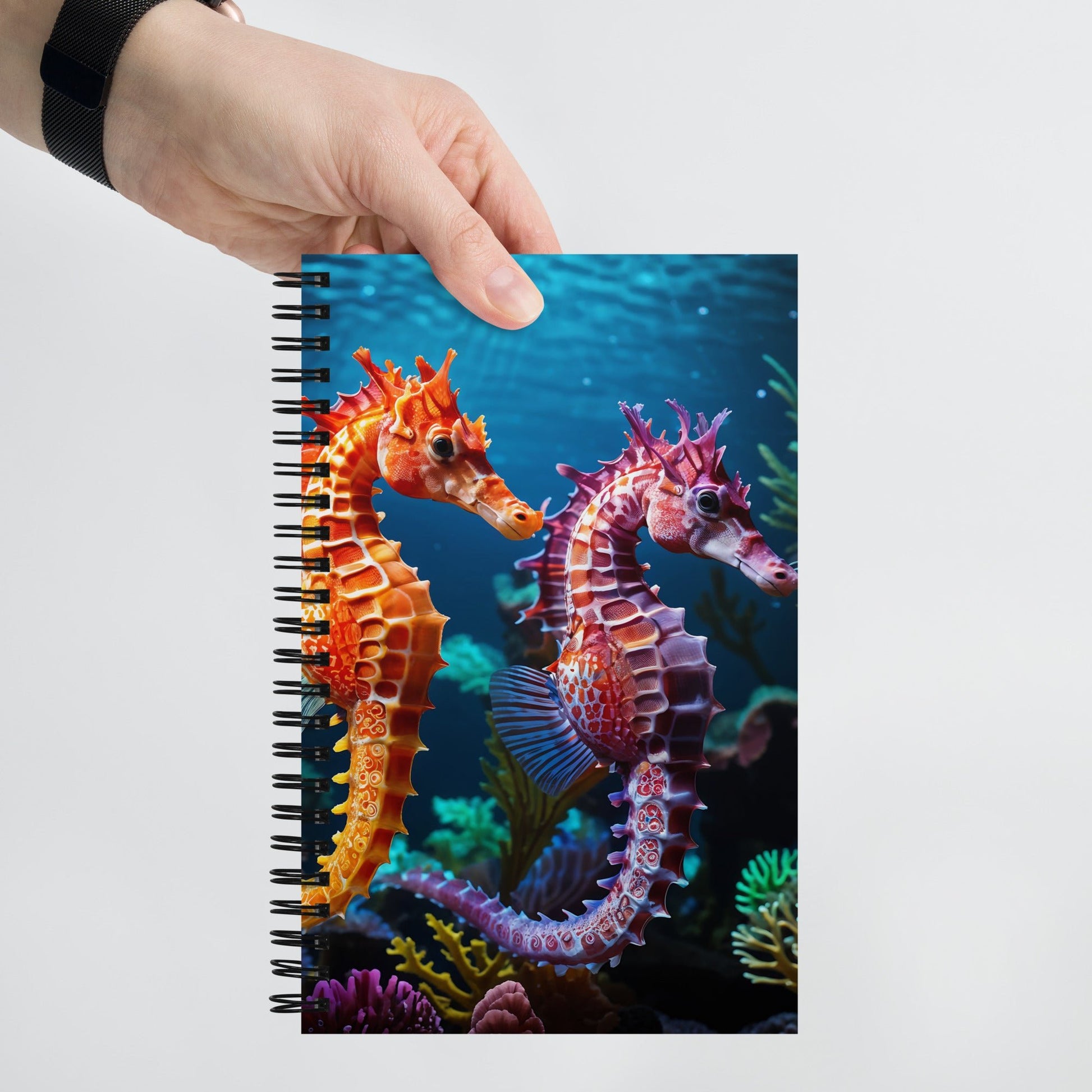 Seahorse Spiral Notebook - Discovery Co.