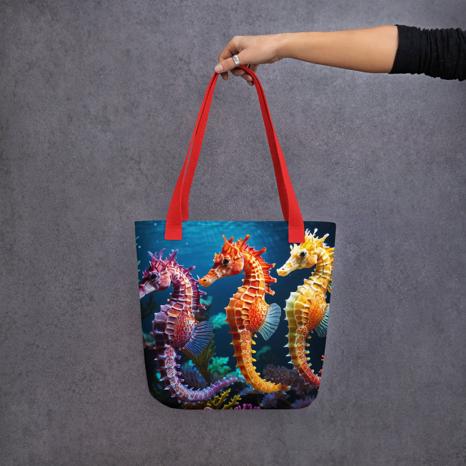 Seahorse Tote Bag - Tote Bags - Discovery Co.