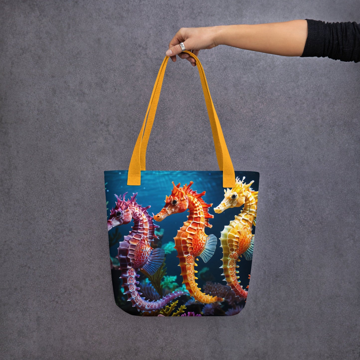 Seahorse Tote Bag - Tote Bags - Discovery Co.