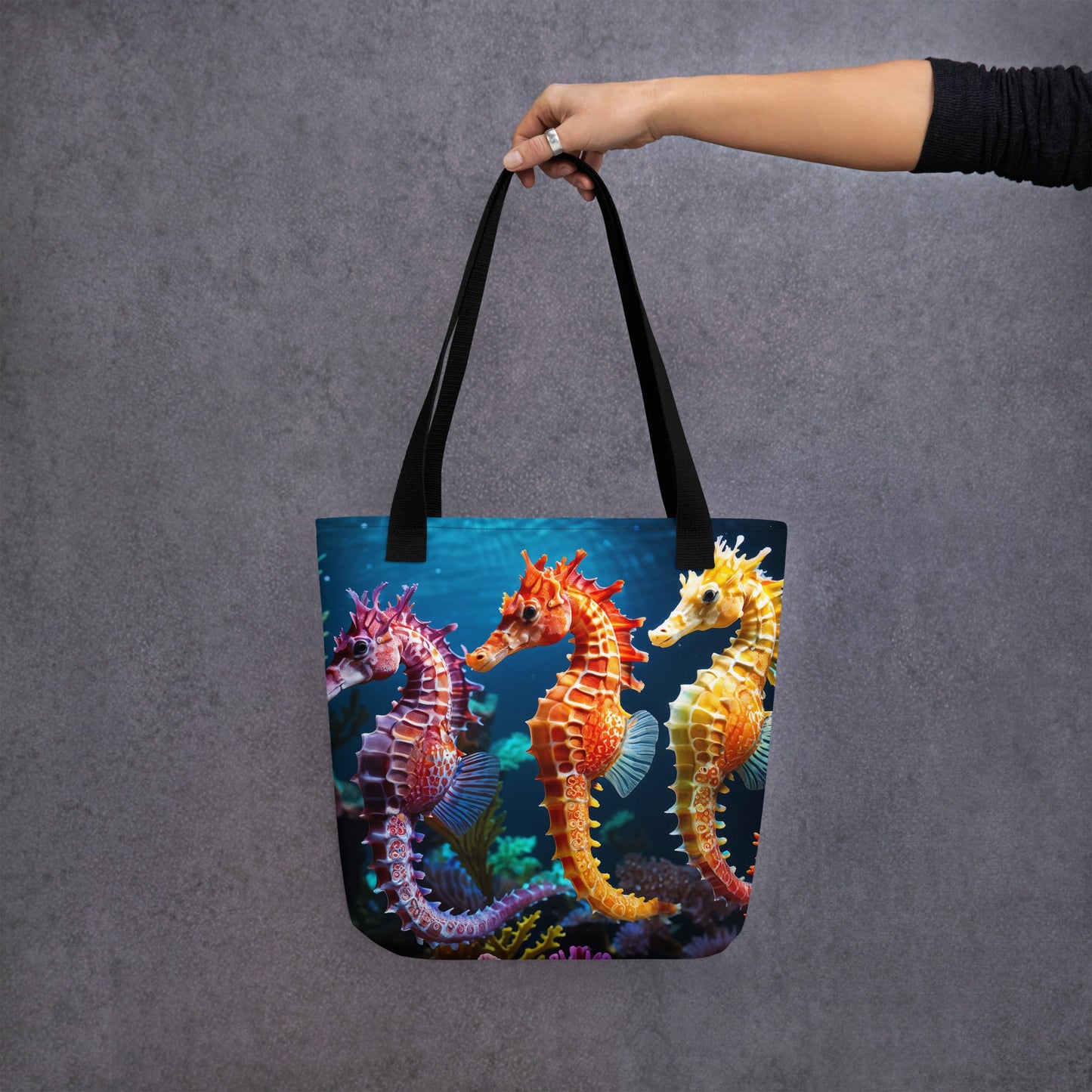 Seahorse Tote Bag - Tote Bags - Discovery Co.