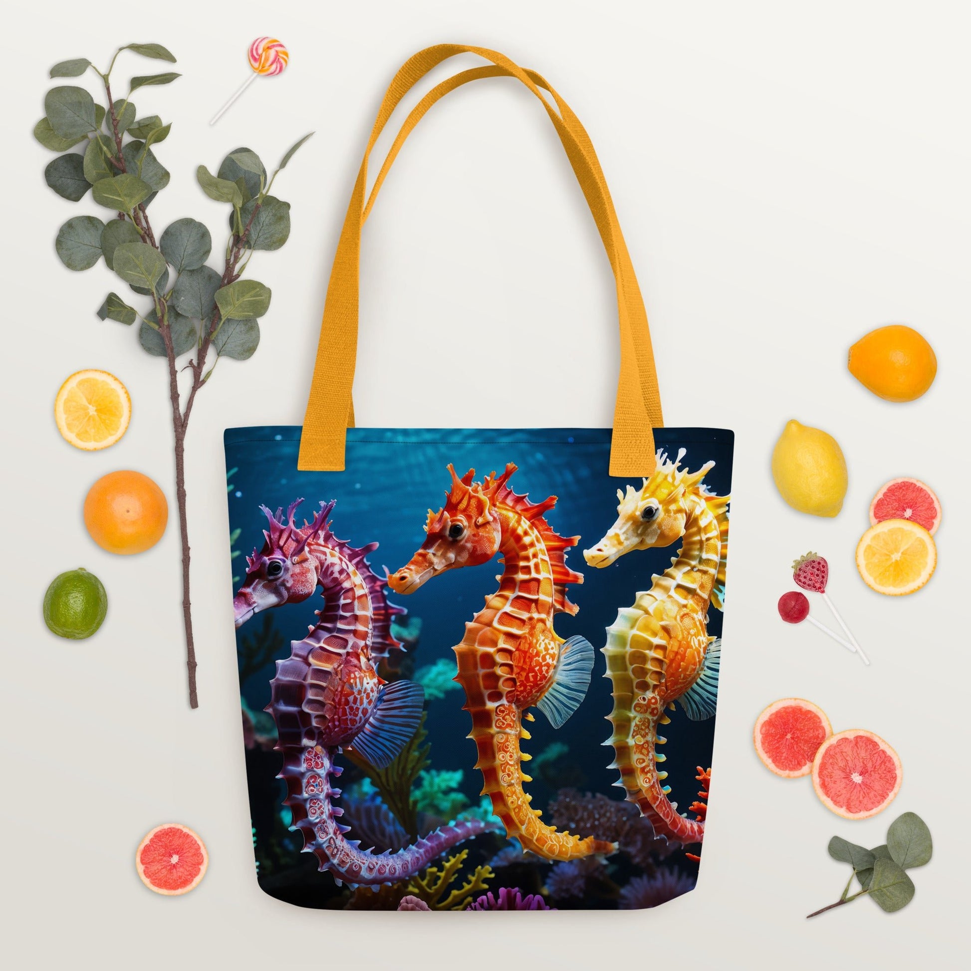 Seahorse Tote Bag - Tote Bags - Discovery Co.