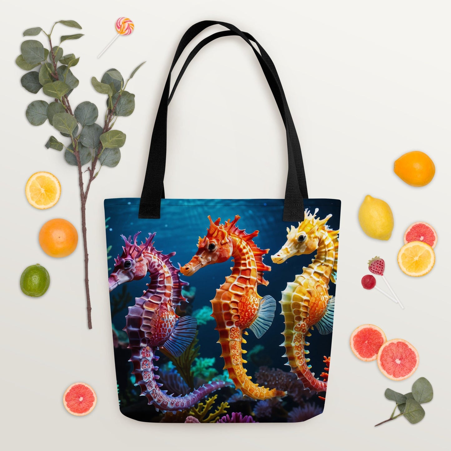 Seahorse Tote Bag - Tote Bags - Discovery Co.