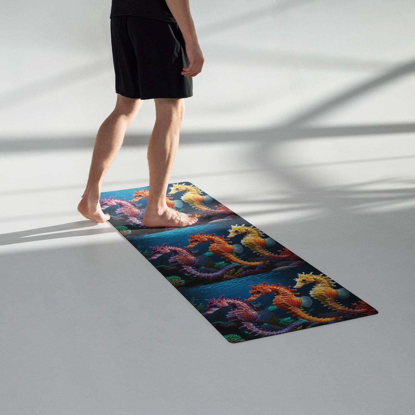 Seahorse Yoga Mat - Yoga Mat - Discovery Co.