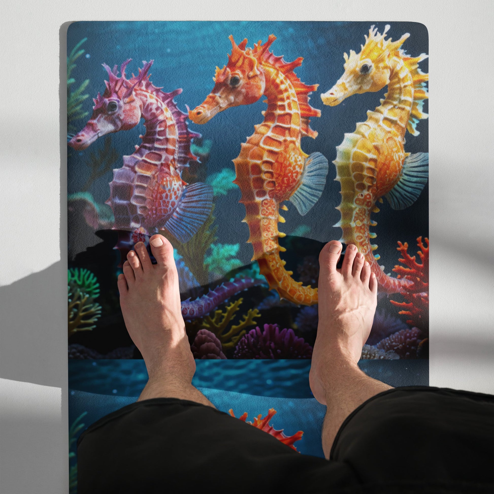 Seahorse Yoga Mat - Yoga Mat - Discovery Co.