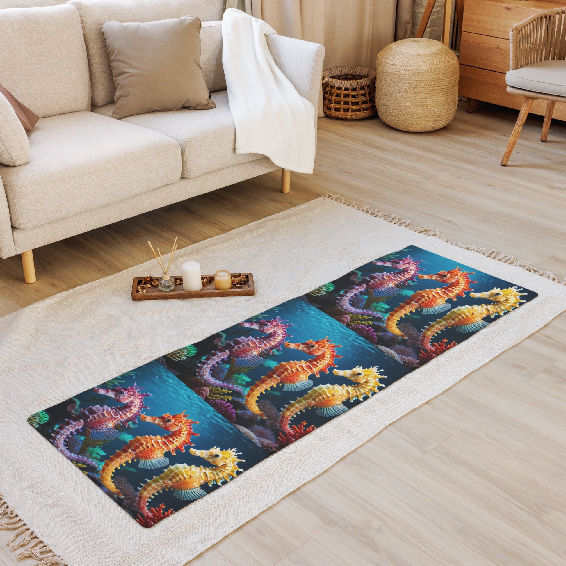 Seahorse Yoga Mat - Yoga Mat - Discovery Co.