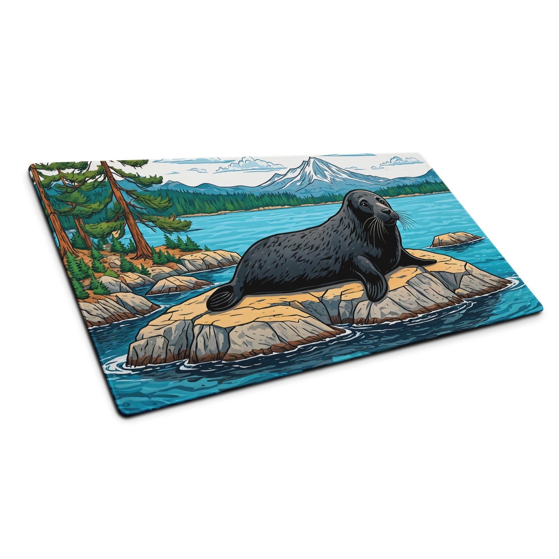 Seal On Rock Gaming Mouse Pad - Mouse Pads - Discovery Co.