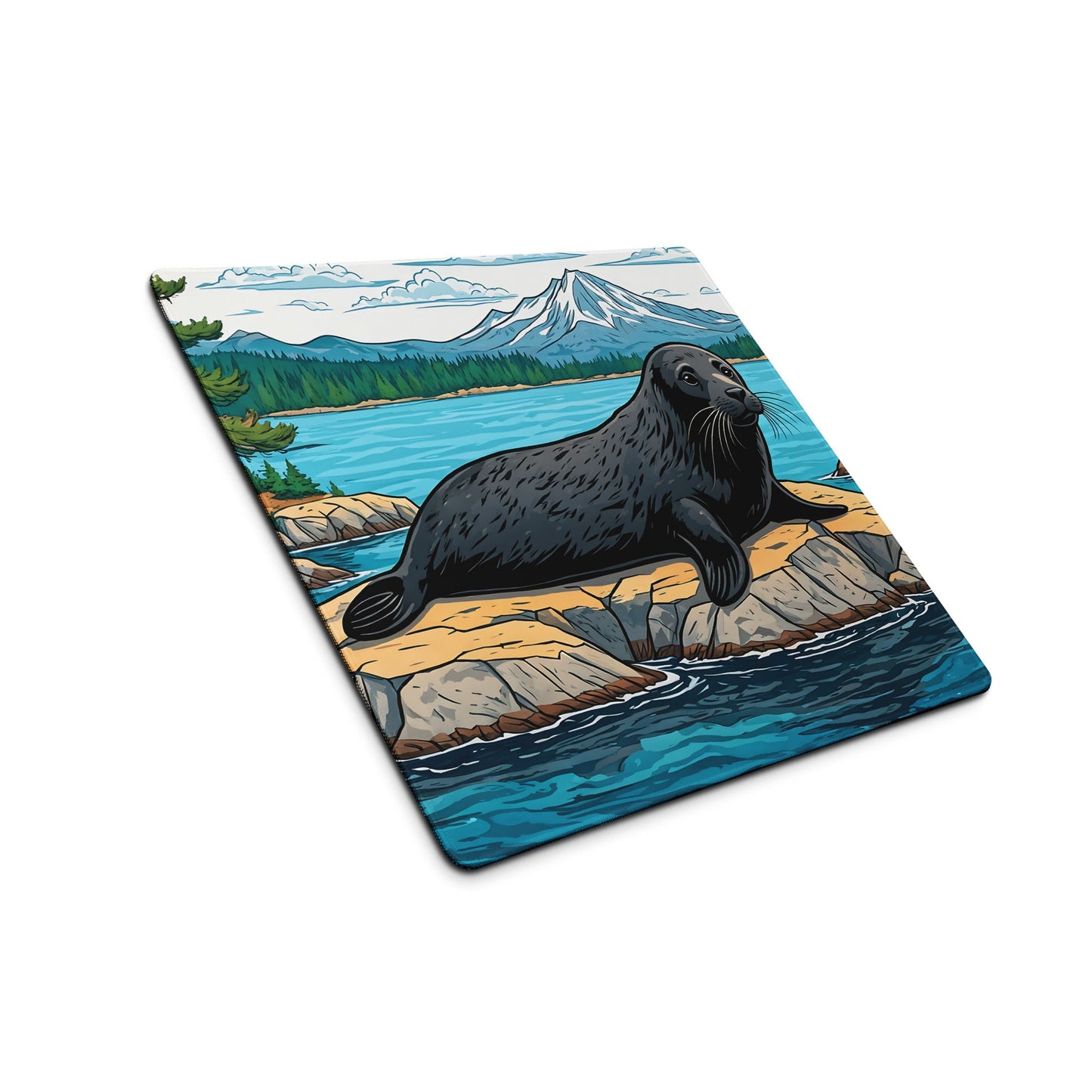 Seal On Rock Gaming Mouse Pad - Mouse Pads - Discovery Co.