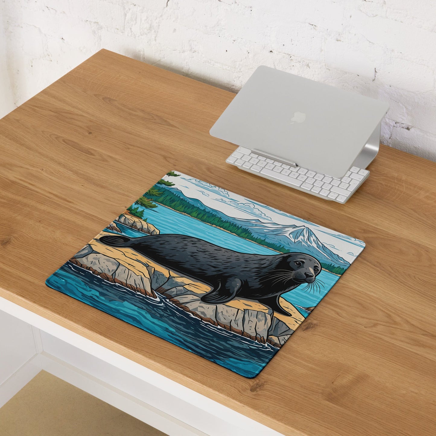 Seal On Rock Gaming Mouse Pad - Mouse Pads - Discovery Co.