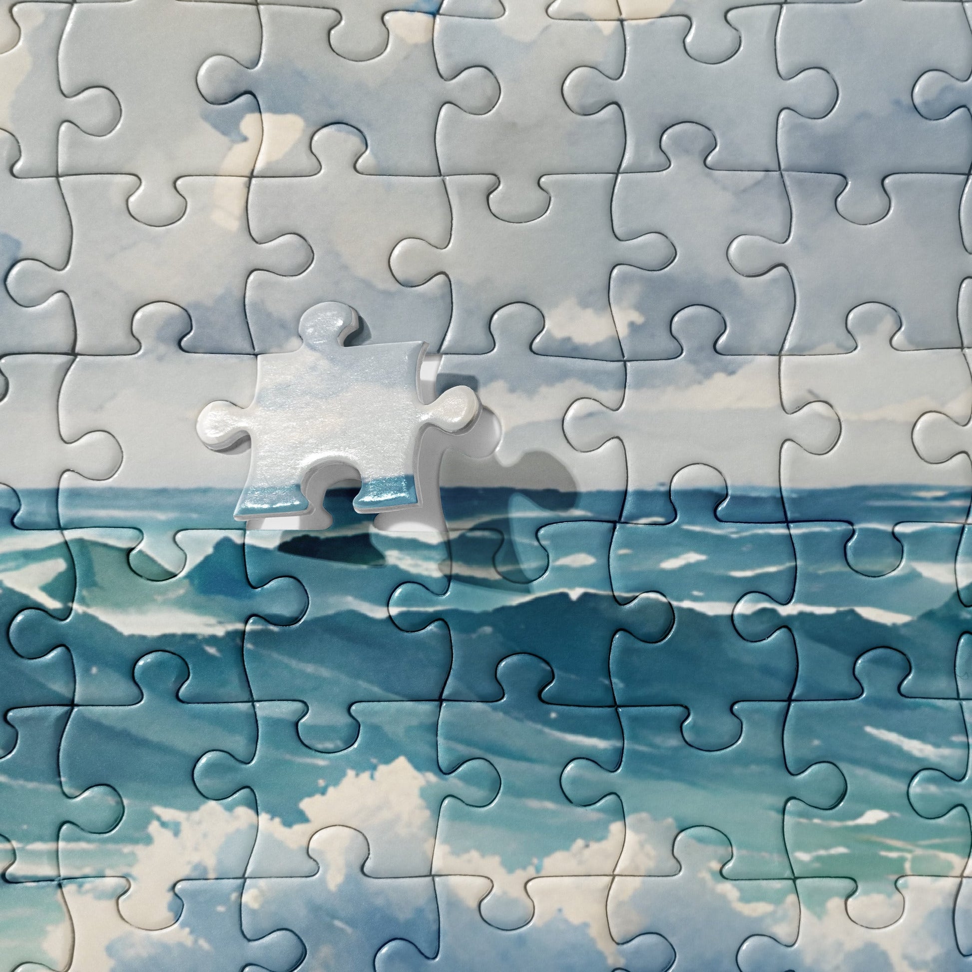 Seashore Watercolor Jigsaw Puzzle - Puzzle - Discovery Co.