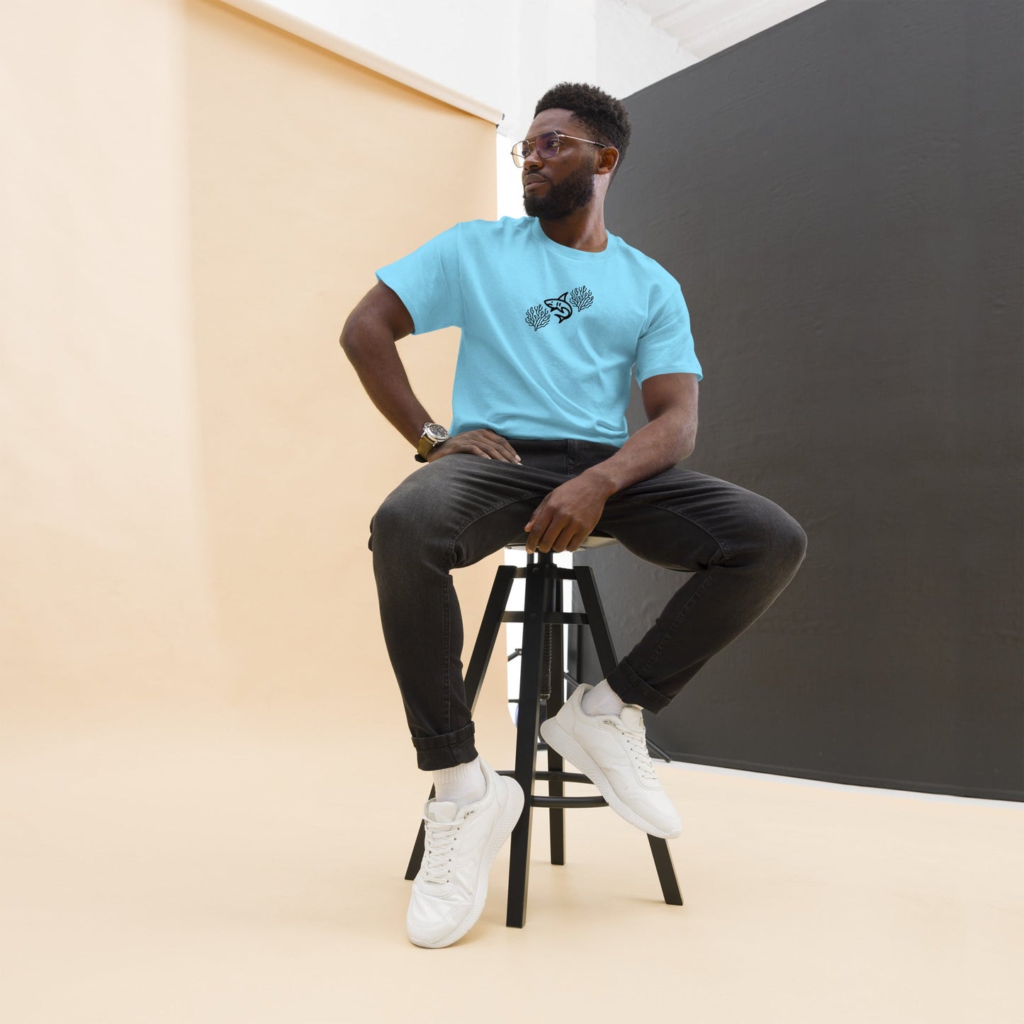 Shark II Men's (Unisex) Classic Tee - Men's Shirts - Discovery Co.