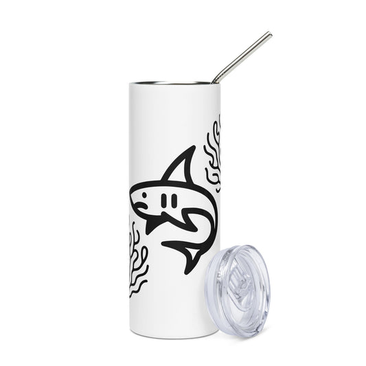 Shark II Stainless Steel Tumbler - Steel Tumbler - Discovery Co.