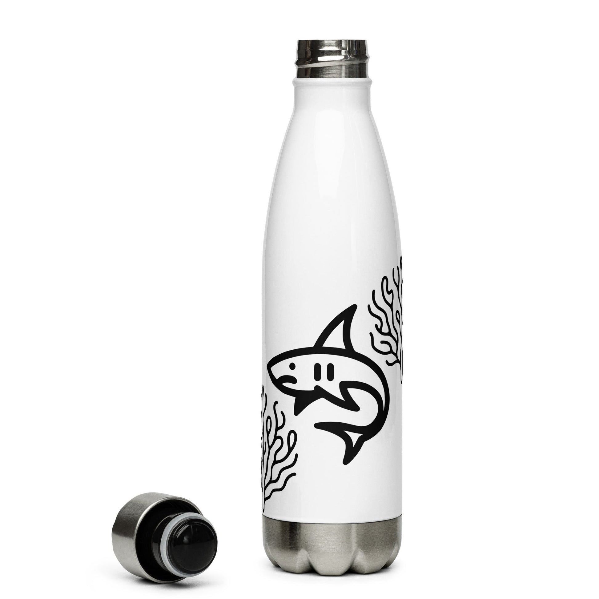 Shark II Stainless Steel Water Bottle - Stainless Steel Water Bottle - Discovery Co.