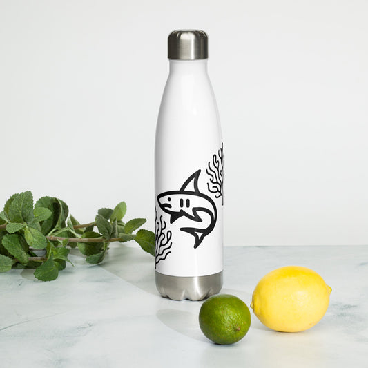 Shark II Stainless Steel Water Bottle - Stainless Steel Water Bottle - Discovery Co.