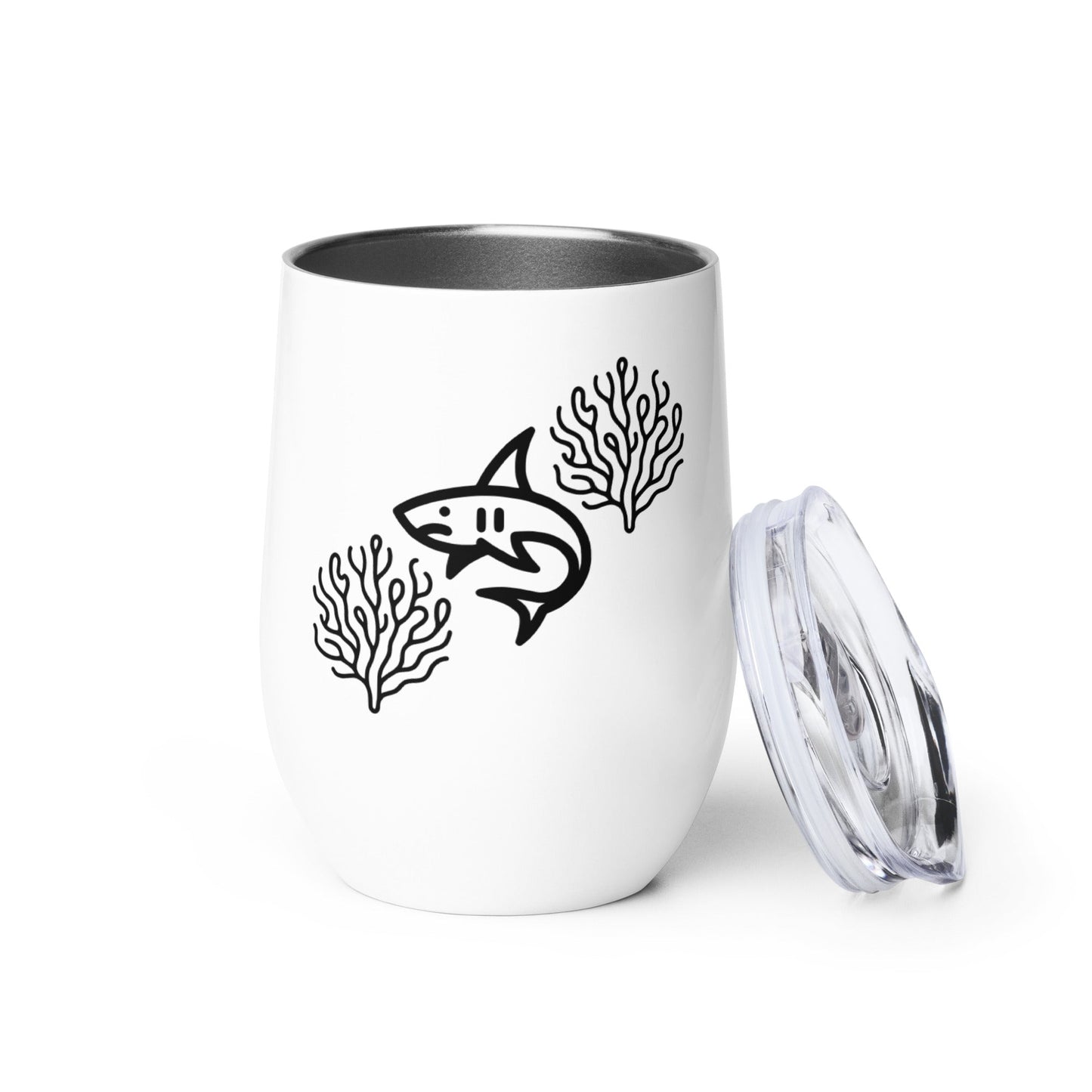 Shark II Stainless Steel Wine Tumbler - Steel Tumbler - Discovery Co.
