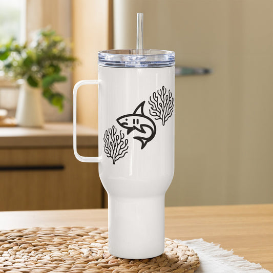 Shark II Travel Mug With Handle (25 oz and 40 oz) - Travel Mug - Discovery Co.