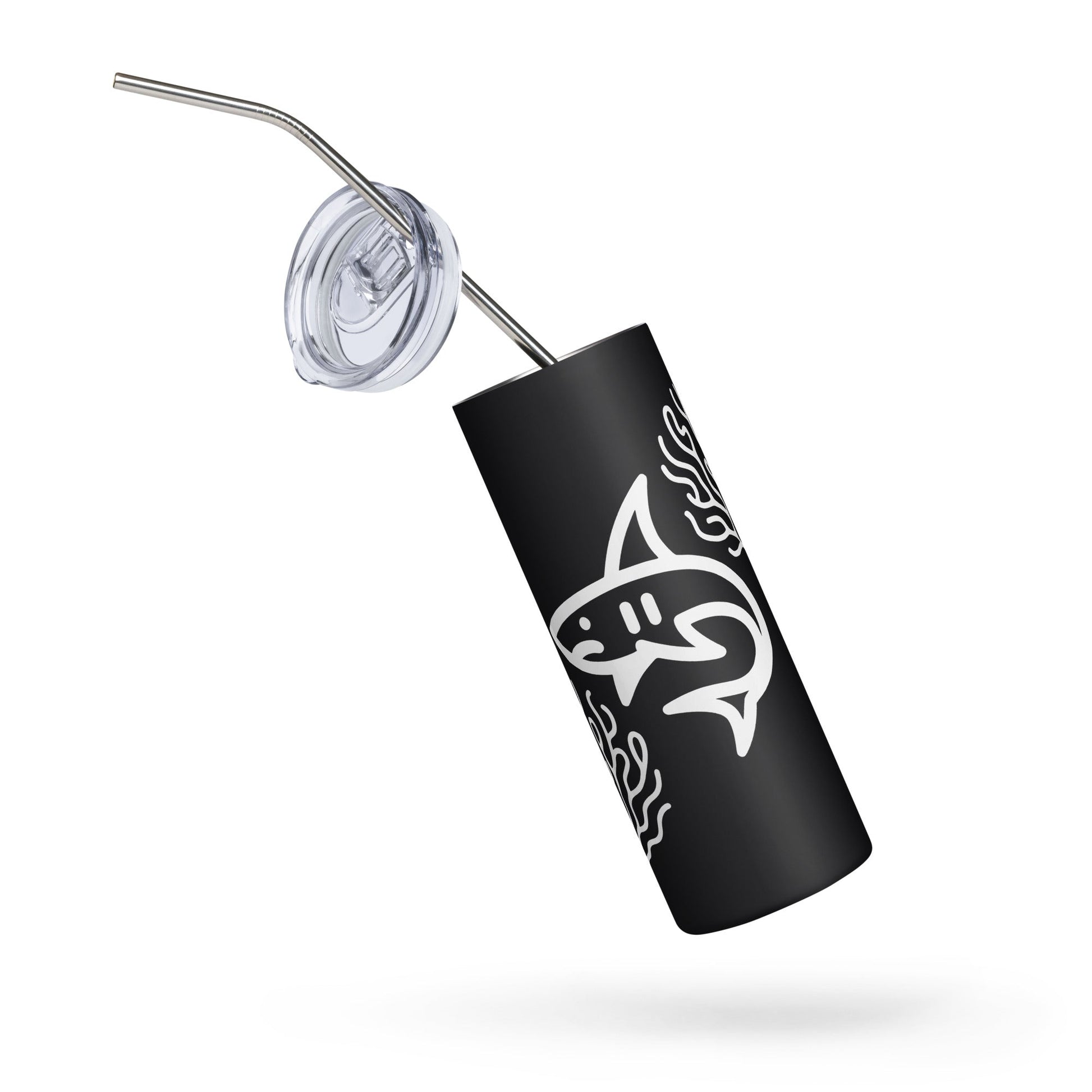Shark Stainless Steel Tumbler - Steel Tumbler - Discovery Co.