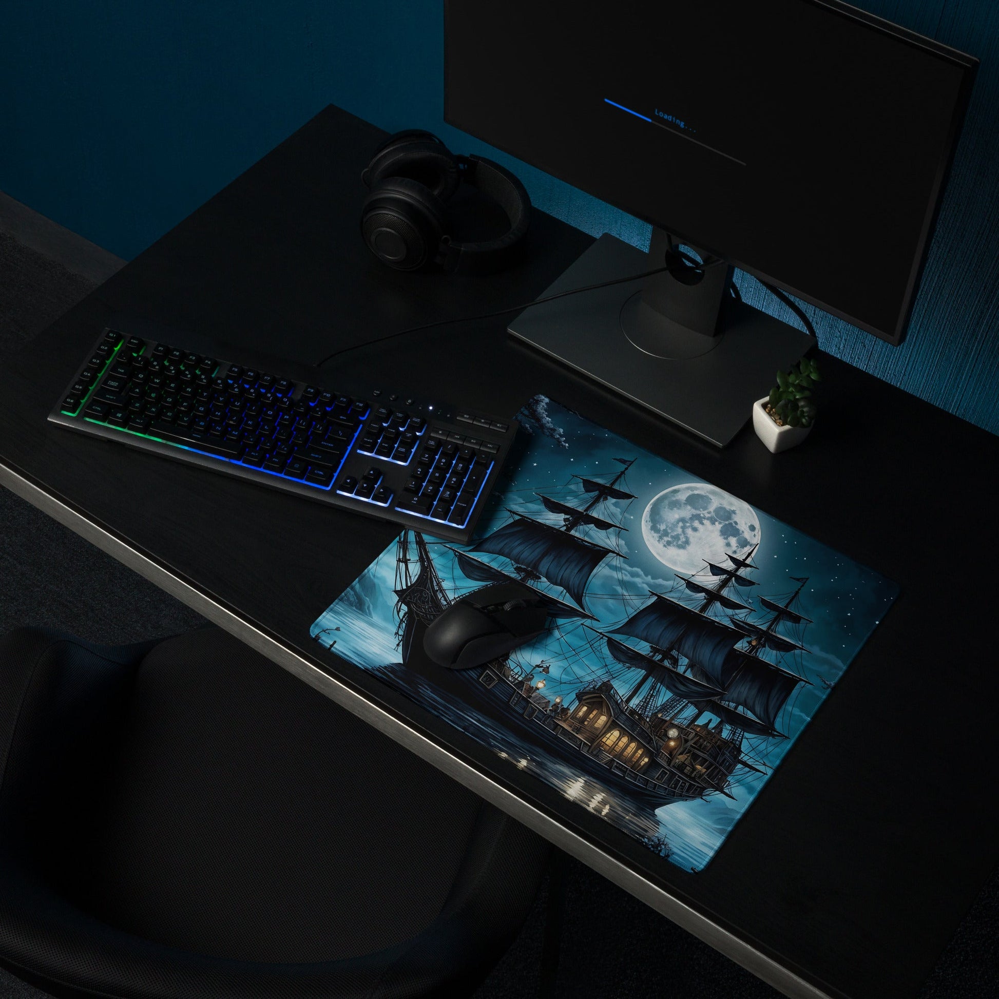 Ship In The Night Gaming Mouse Pad - Mouse Pads - Discovery Co.