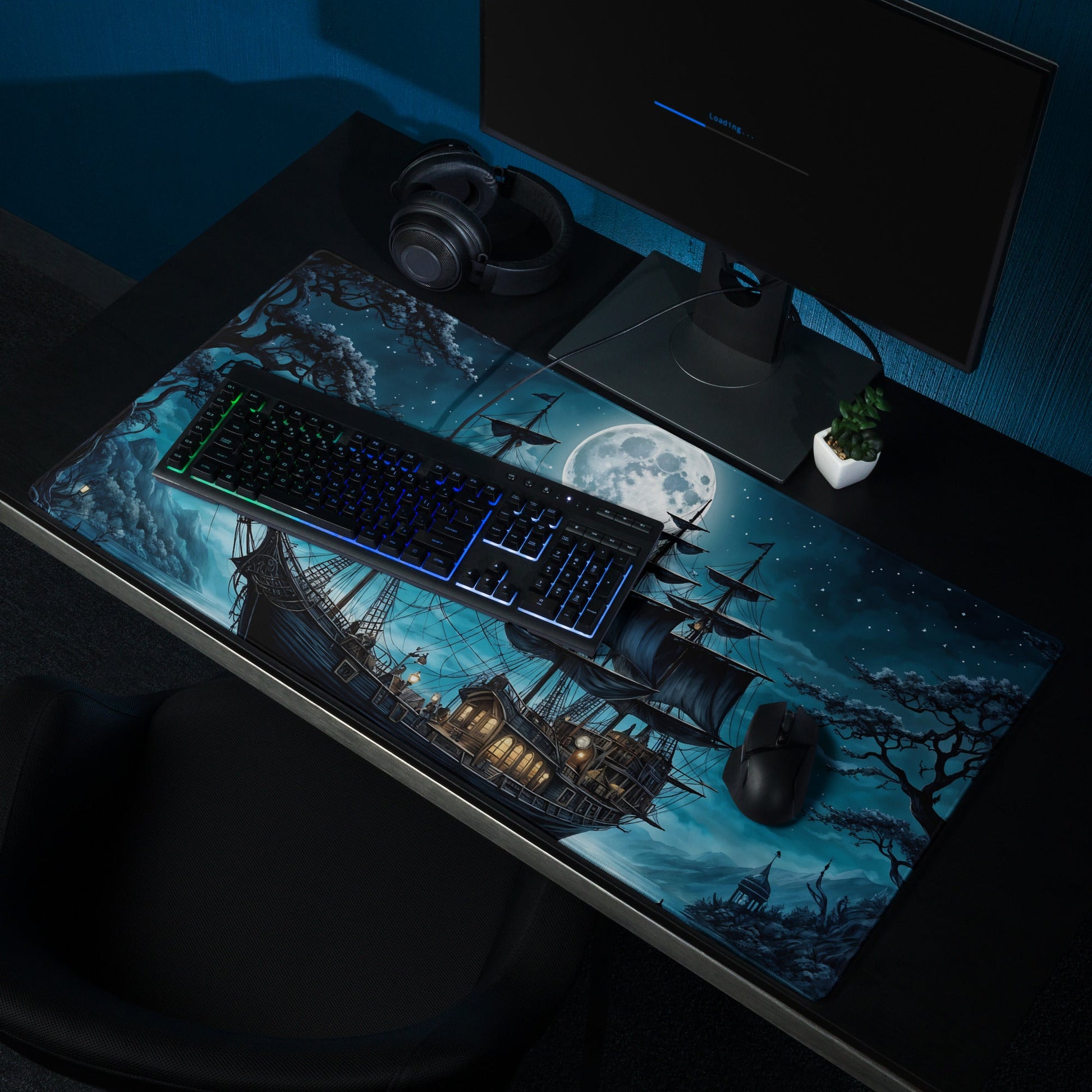 Ship In The Night Gaming Mouse Pad - Mouse Pads - Discovery Co.