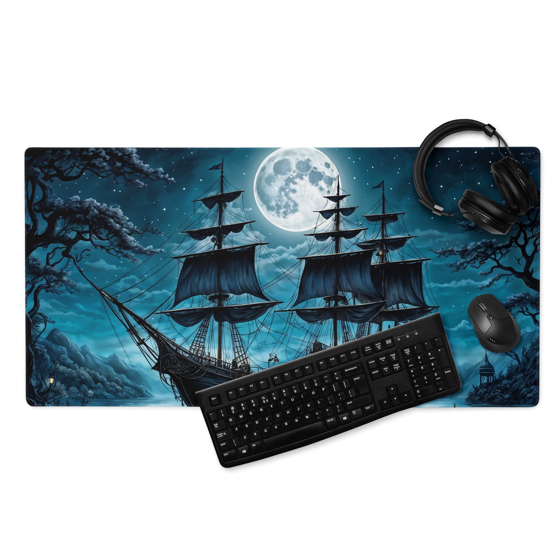 Ship In The Night Gaming Mouse Pad - Mouse Pads - Discovery Co.