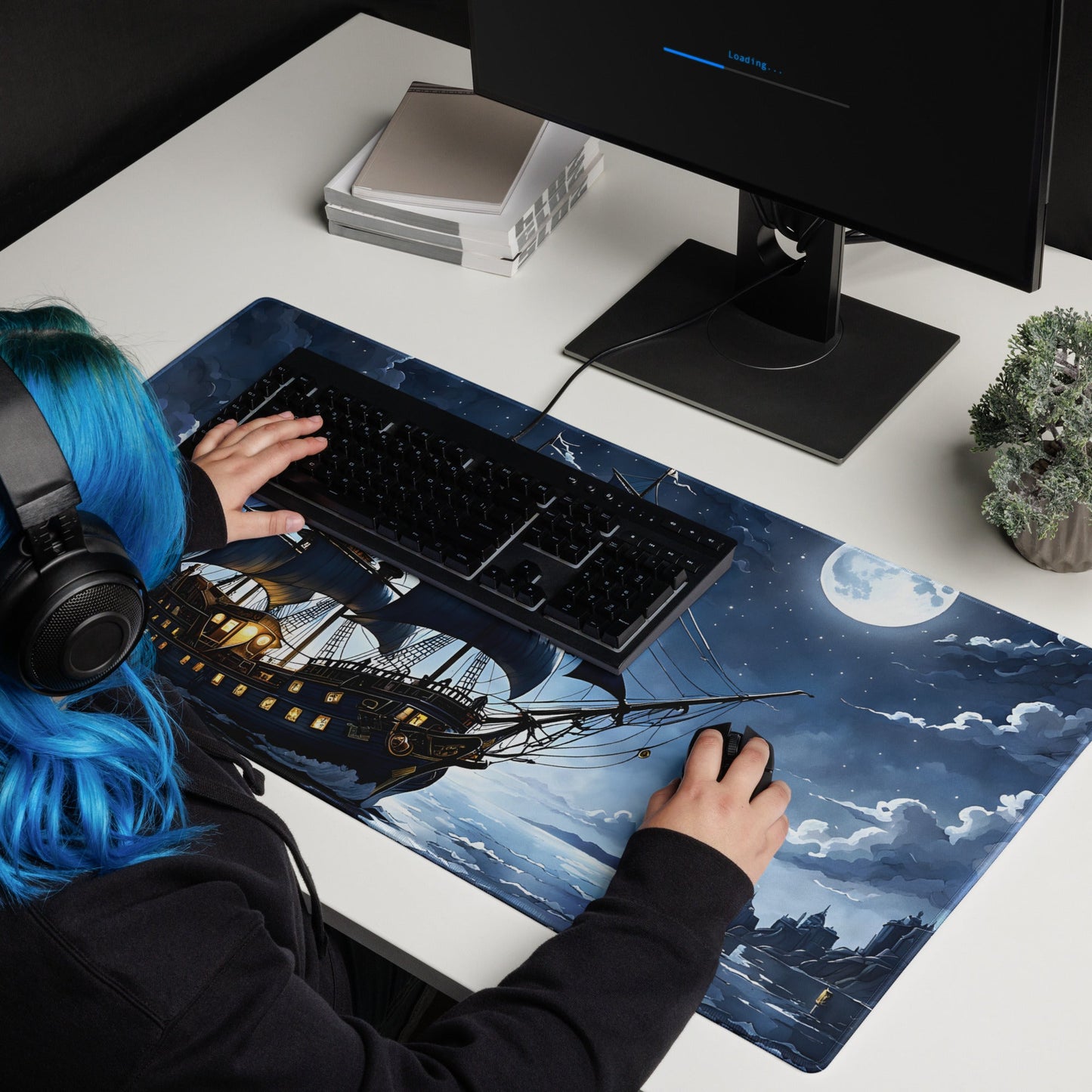 Ship In The Night II Gaming Mouse Pad - Mouse Pads - Discovery Co.