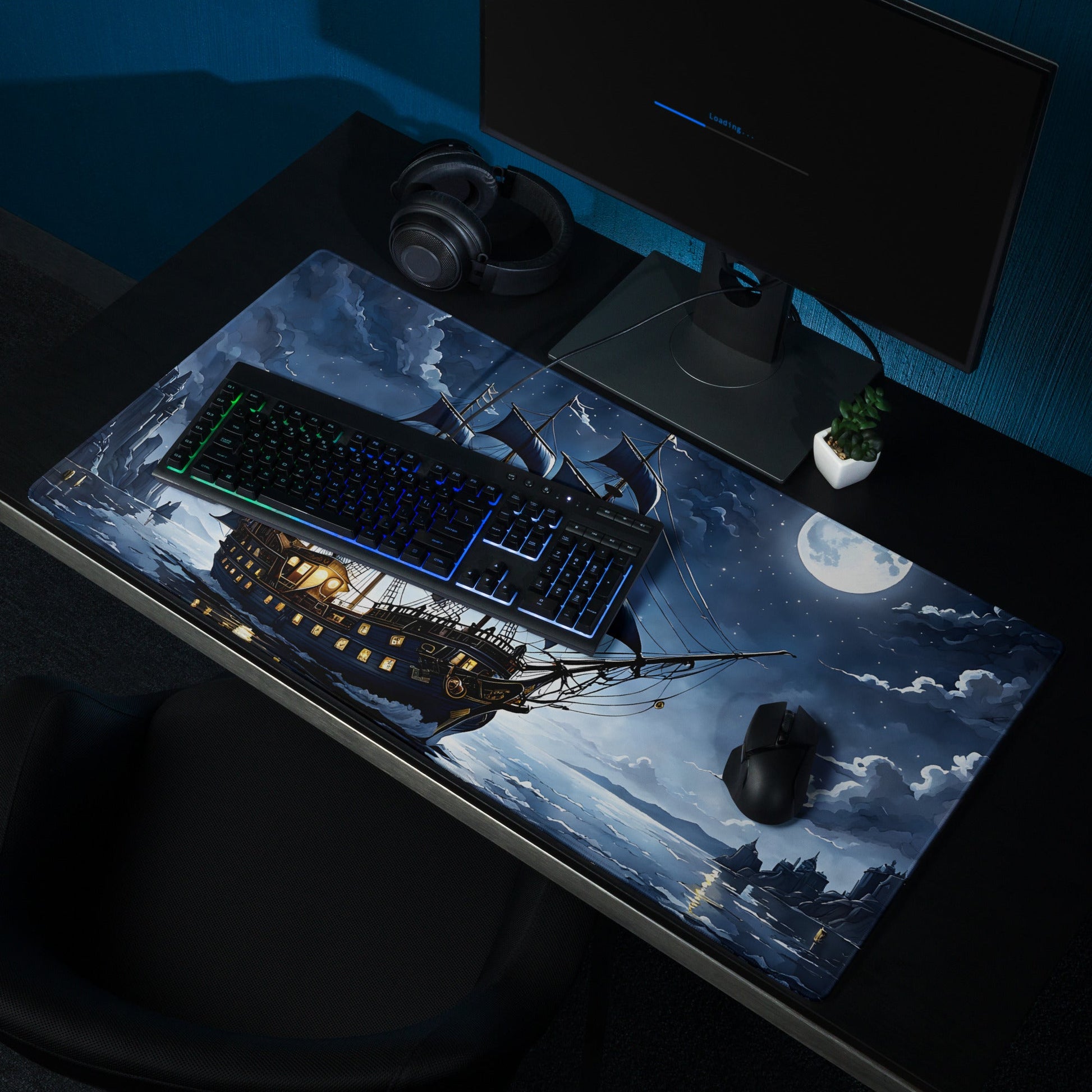 Ship In The Night II Gaming Mouse Pad - Mouse Pads - Discovery Co.