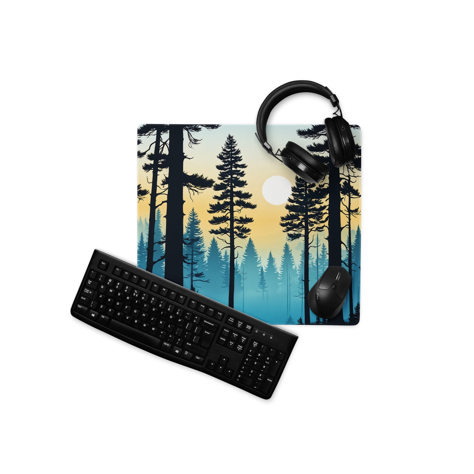 Smoky Forest Gaming Mouse Pad - Mouse Pads - Discovery Co.