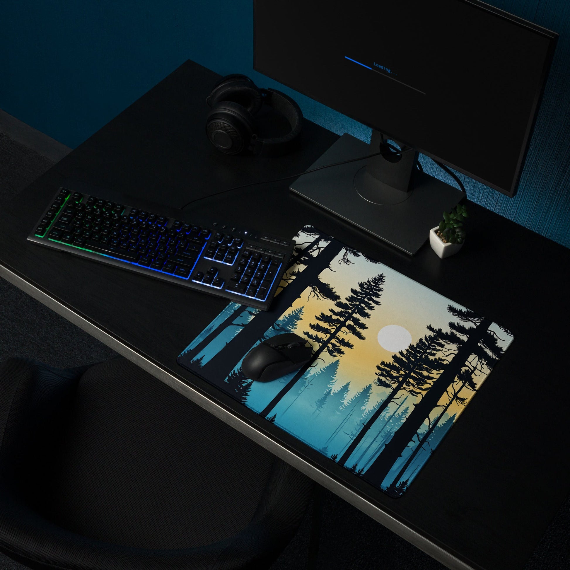 Smoky Forest Gaming Mouse Pad - Mouse Pads - Discovery Co.