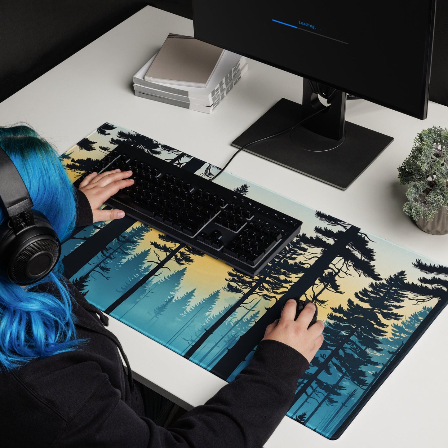 Smoky Forest Gaming Mouse Pad - Mouse Pads - Discovery Co.