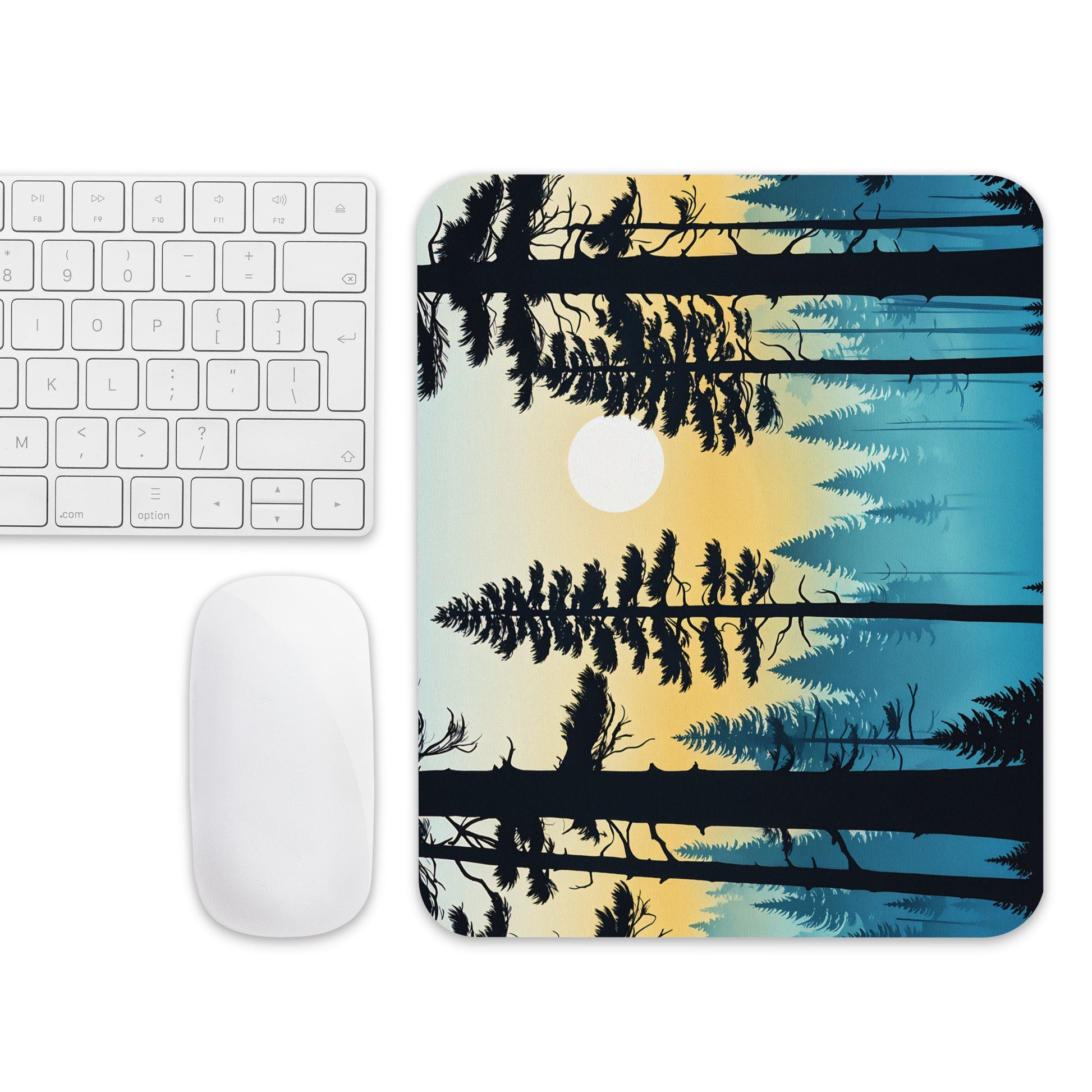 Smoky Forest Mouse Pad - Mouse Pads - Discovery Co.