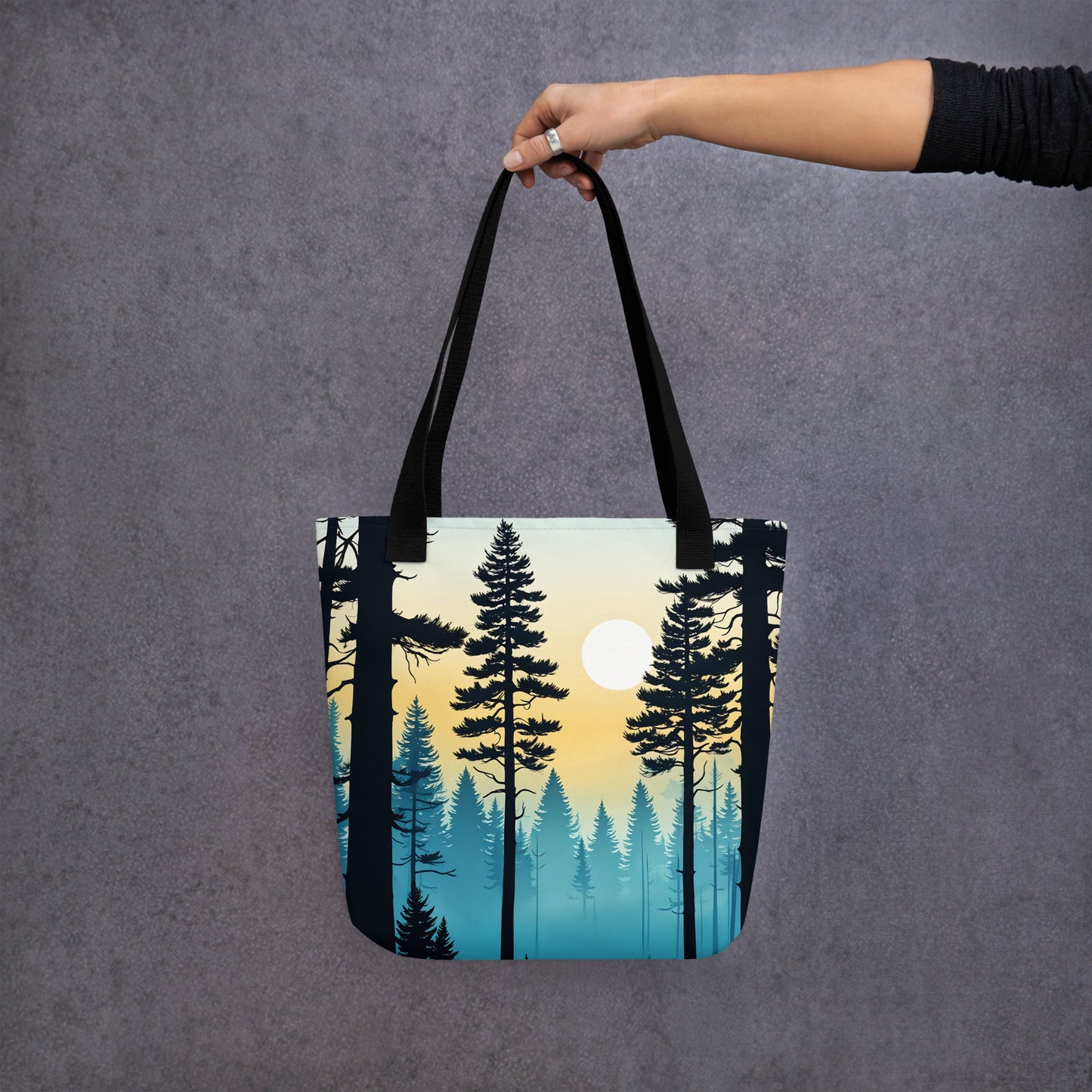 Smoky Forest Tote Bag - Tote Bags - Discovery Co.