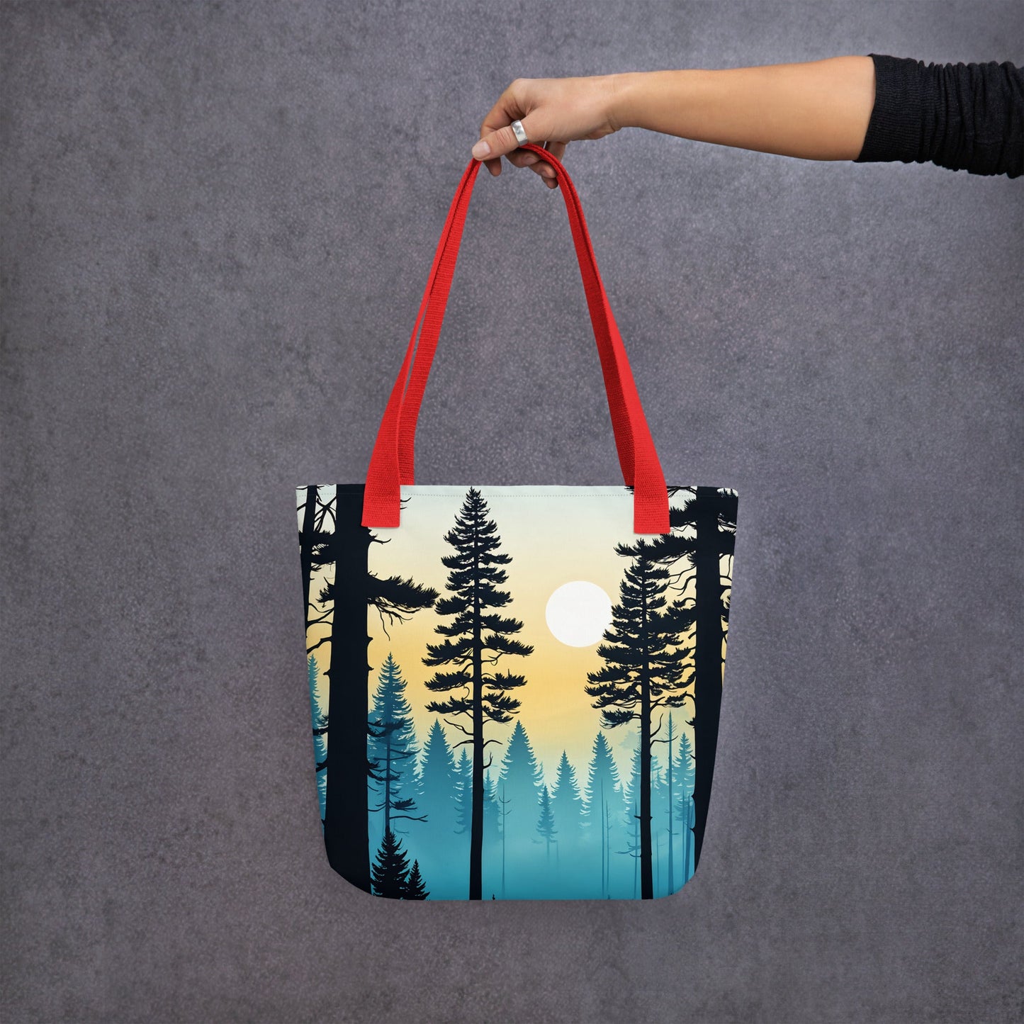 Smoky Forest Tote Bag - Tote Bags - Discovery Co.