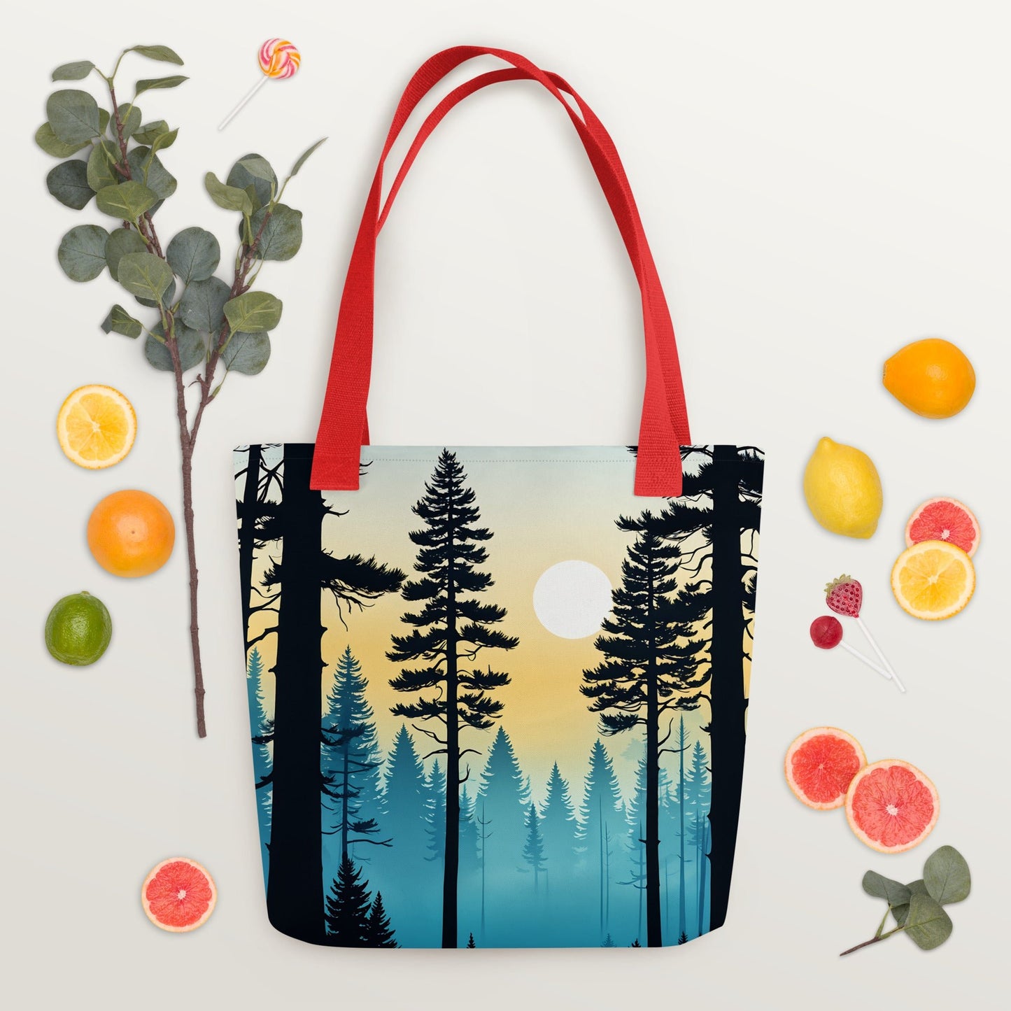 Smoky Forest Tote Bag - Tote Bags - Discovery Co.