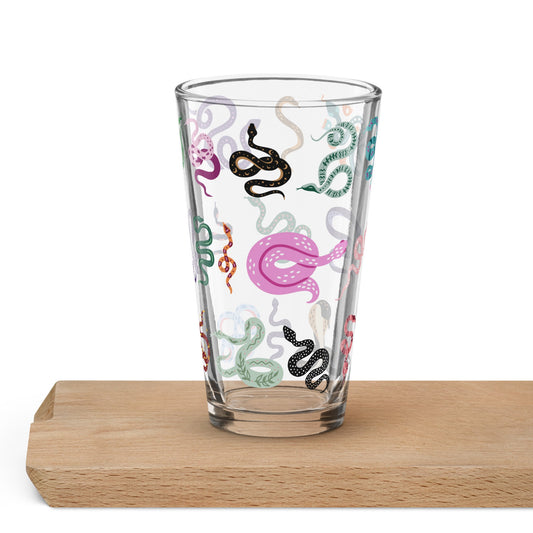 Snakes Pint Glass - Beer Glass - Discovery Co.