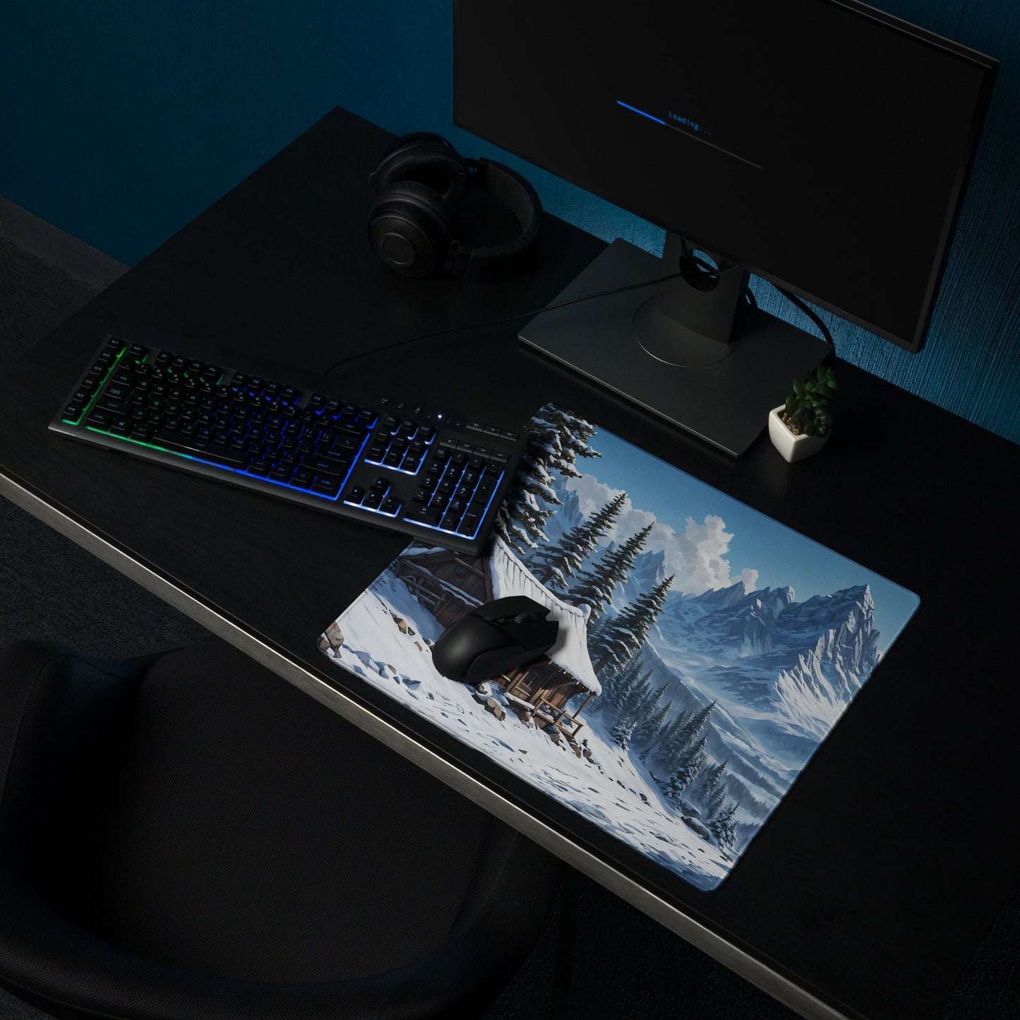 Snowy Cabin Gaming Mouse Pad - Mouse Pads - Discovery Co.