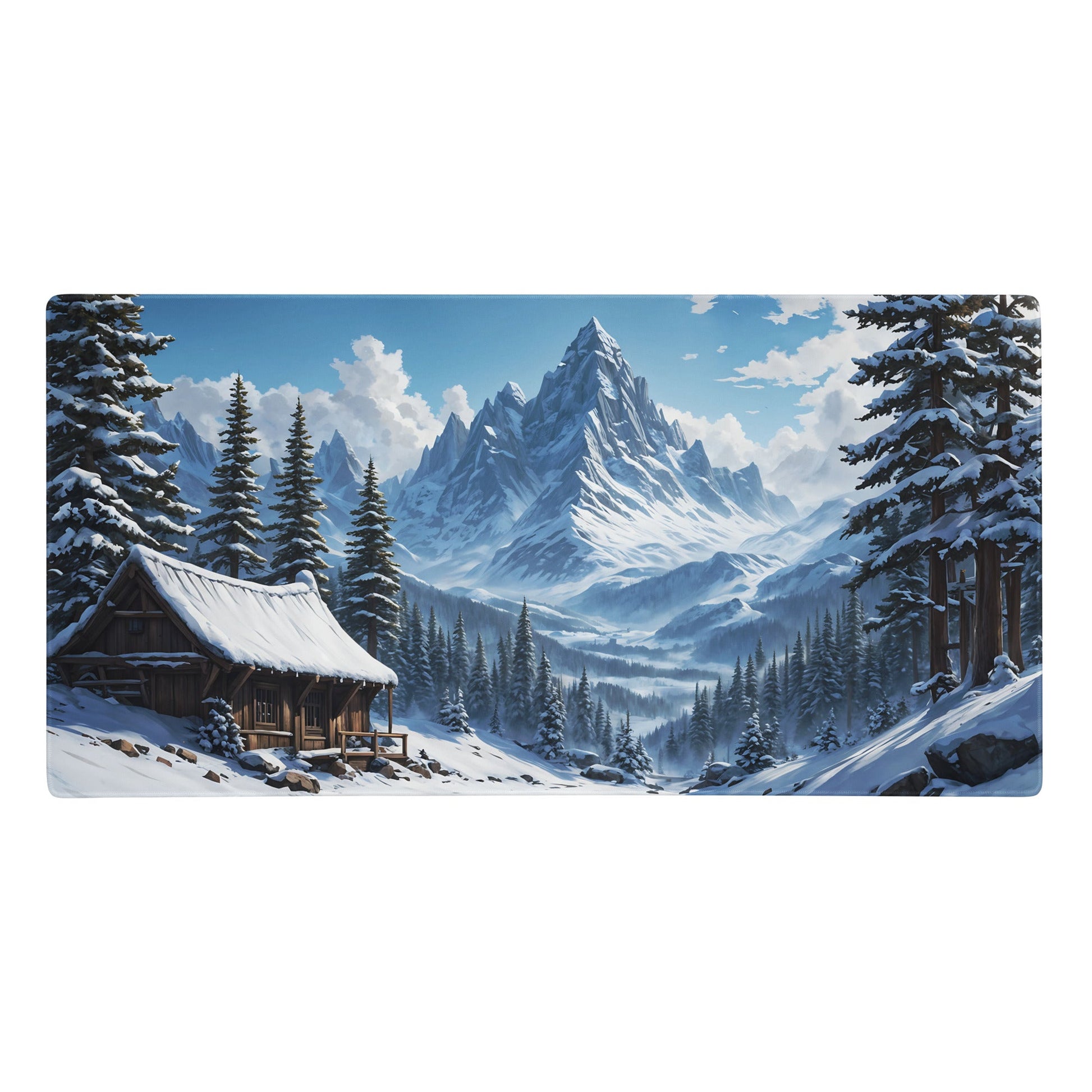 Snowy Cabin Gaming Mouse Pad - Mouse Pads - Discovery Co.