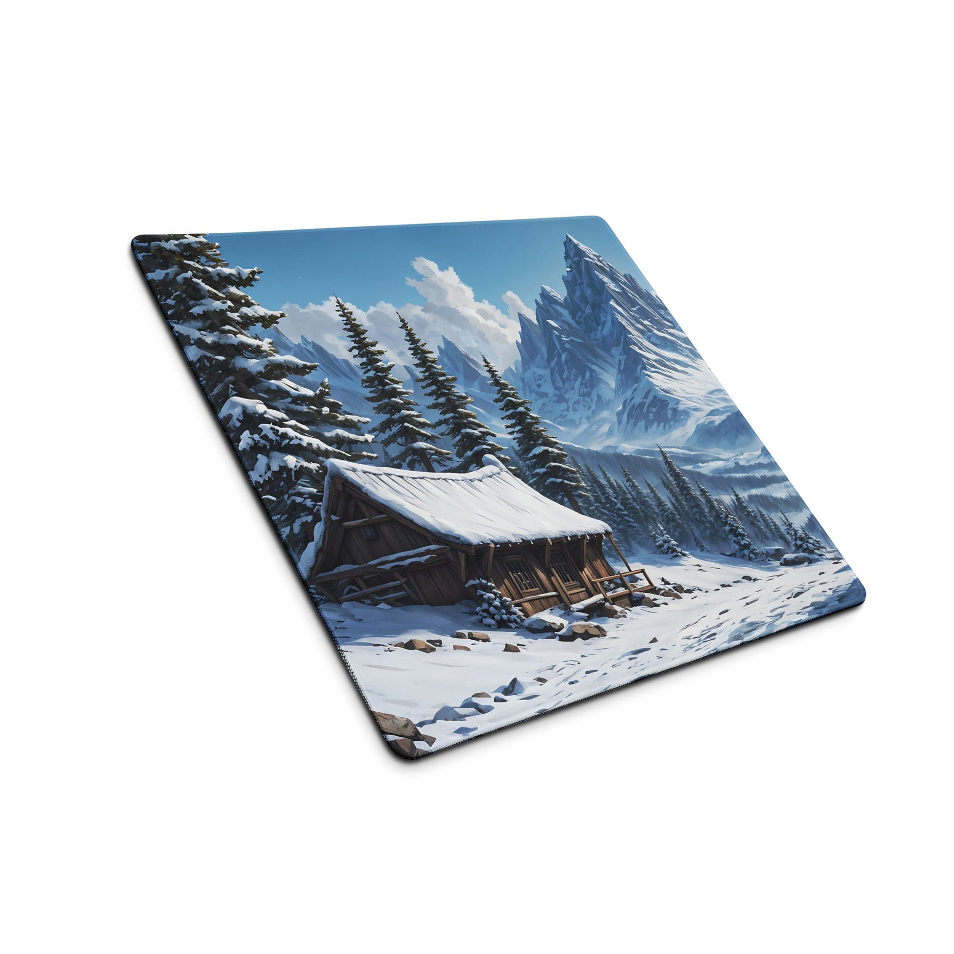 Snowy Cabin Gaming Mouse Pad - Mouse Pads - Discovery Co.