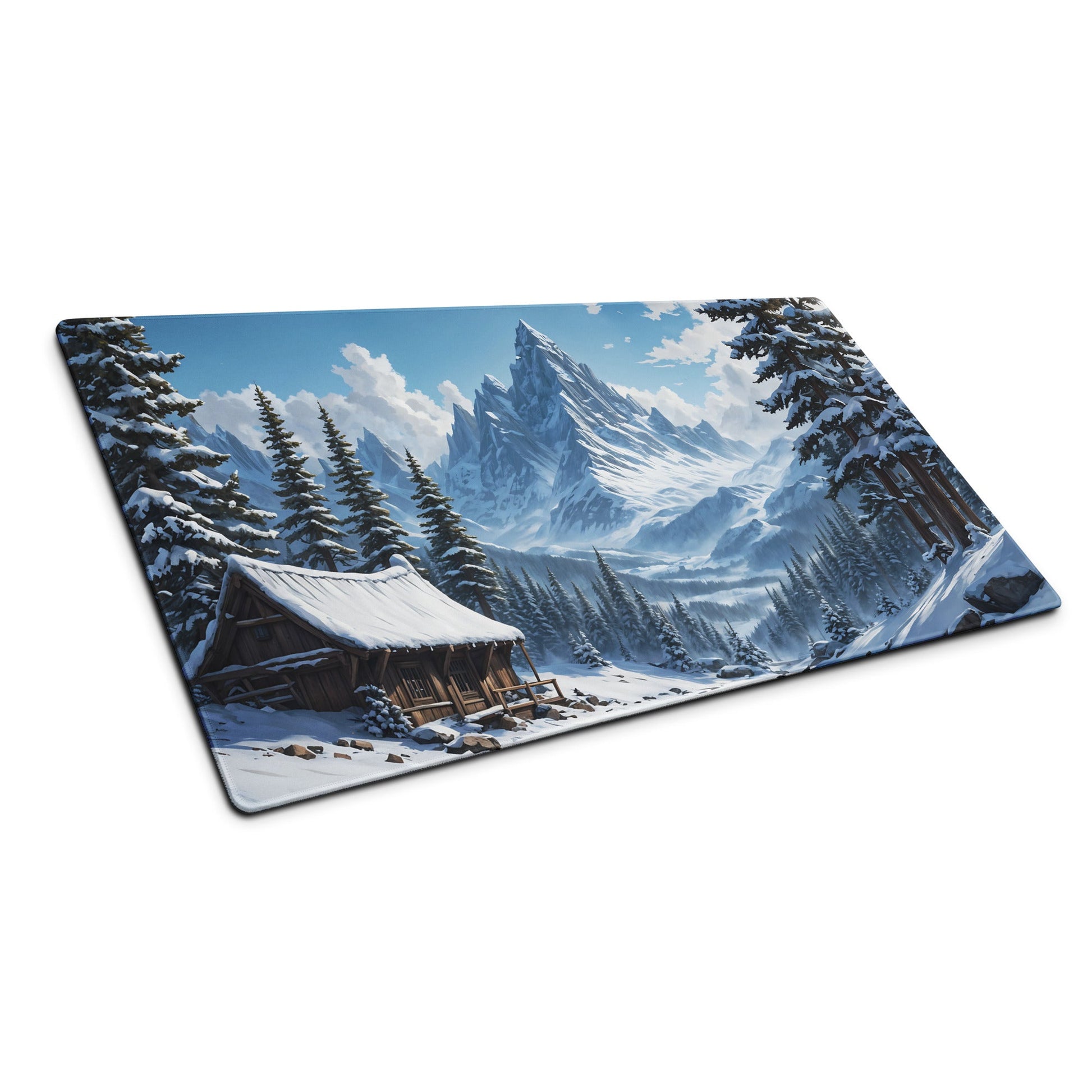 Snowy Cabin Gaming Mouse Pad - Mouse Pads - Discovery Co.