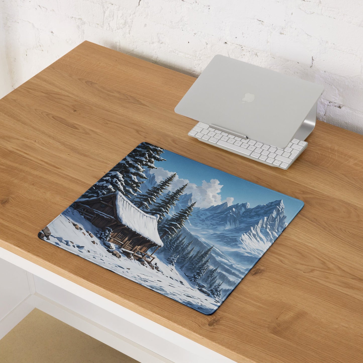 Snowy Cabin Gaming Mouse Pad - Mouse Pads - Discovery Co.