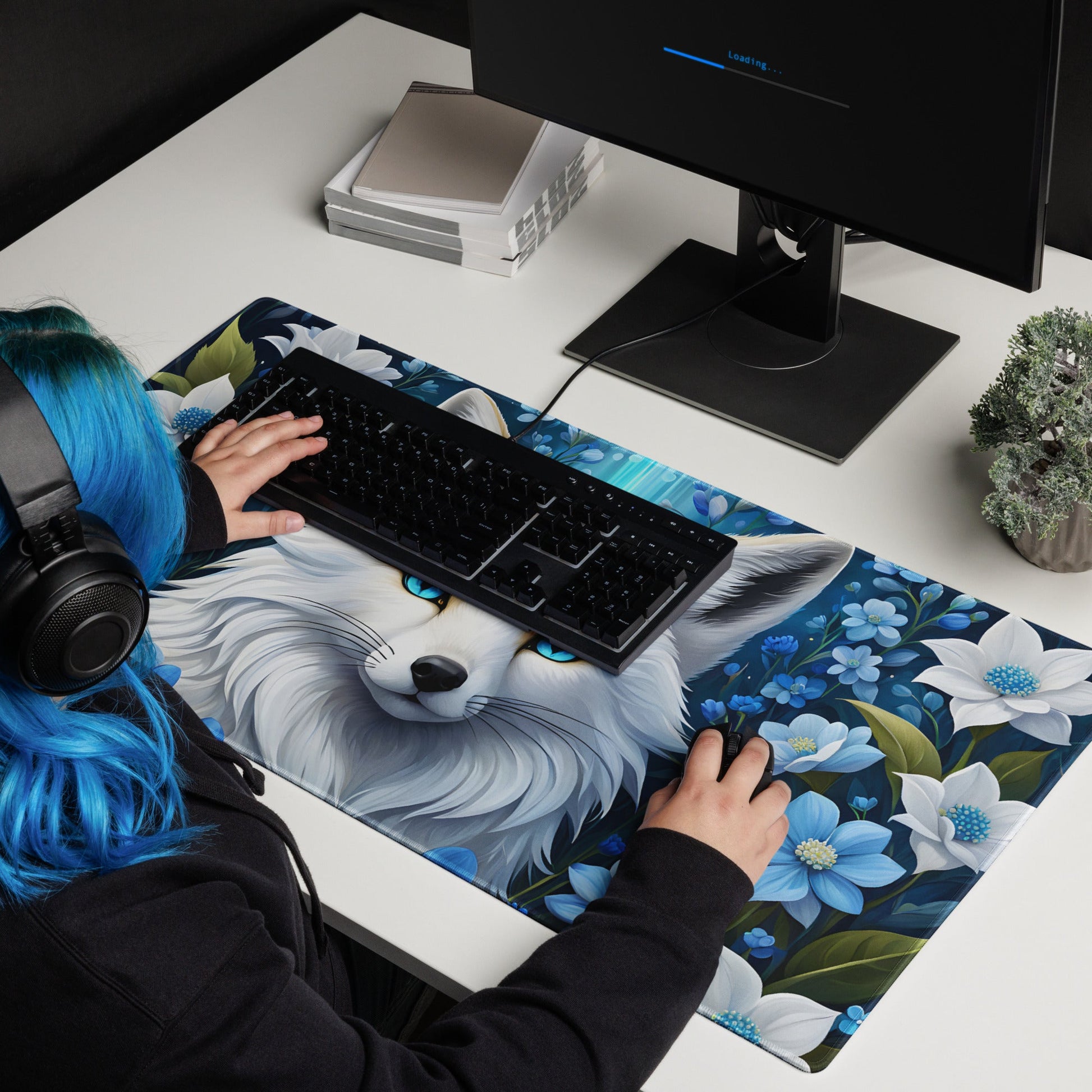 Snowy Fox Gaming Mouse Pad - Mouse Pads - Discovery Co.