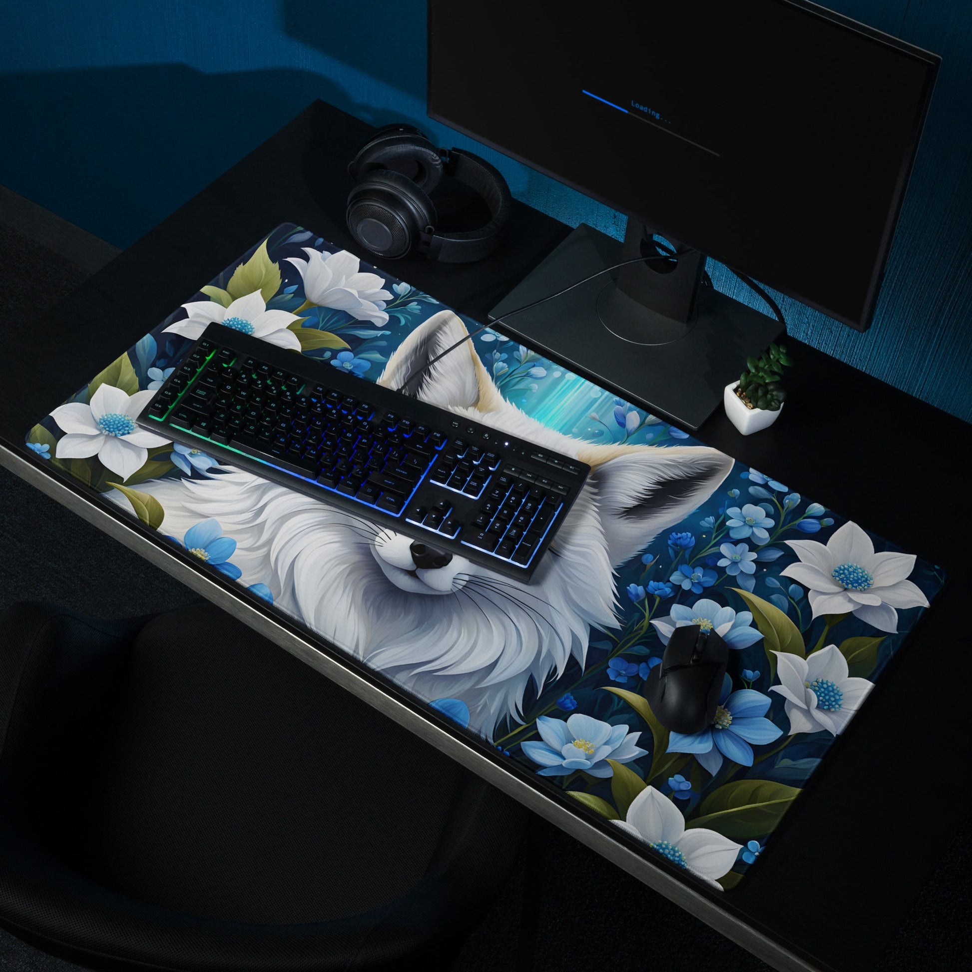 Snowy Fox Gaming Mouse Pad - Mouse Pads - Discovery Co.